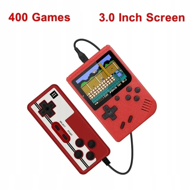 Portable Retro Mini Video Game Console 8-Bit Handheld Game Player Built-in