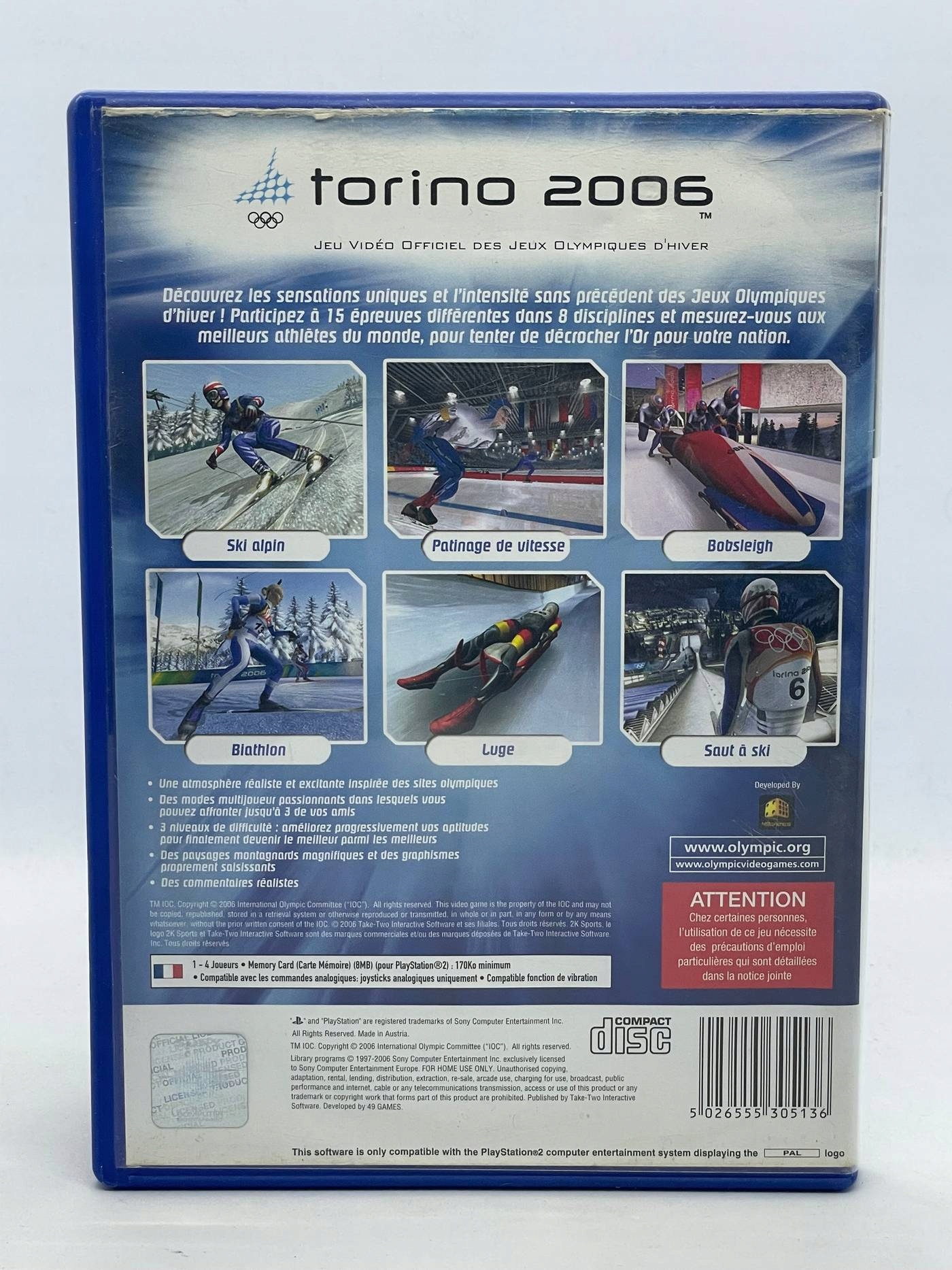 Torino 2006 PS2 Tytuł TORINO 2006