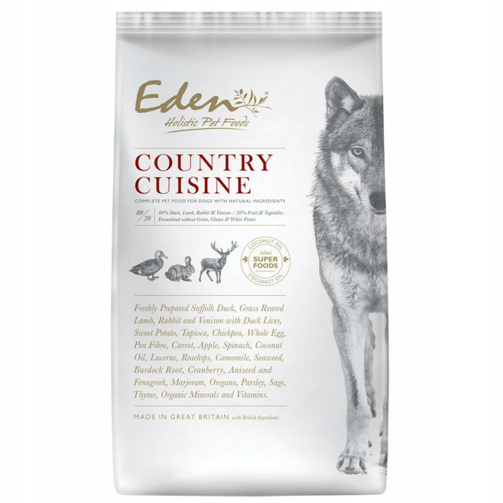 EDEN KARMA COUNTRY CUISINE ŚREDNIE I DUŻE RASY 12KG