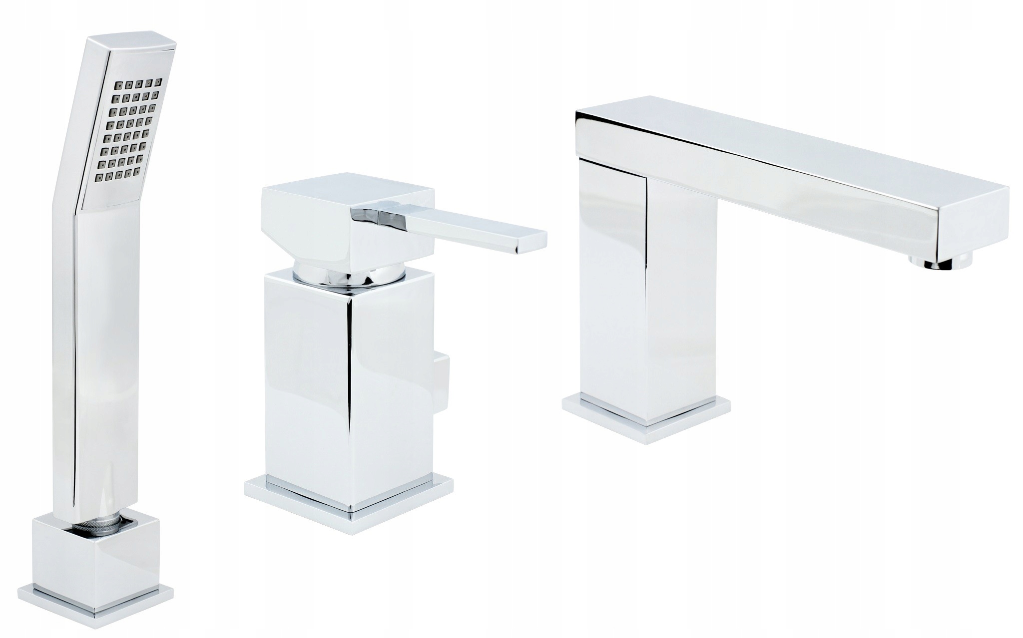 Vaňová zmiešavacia batéria 3-OTVOROVÁ Caro