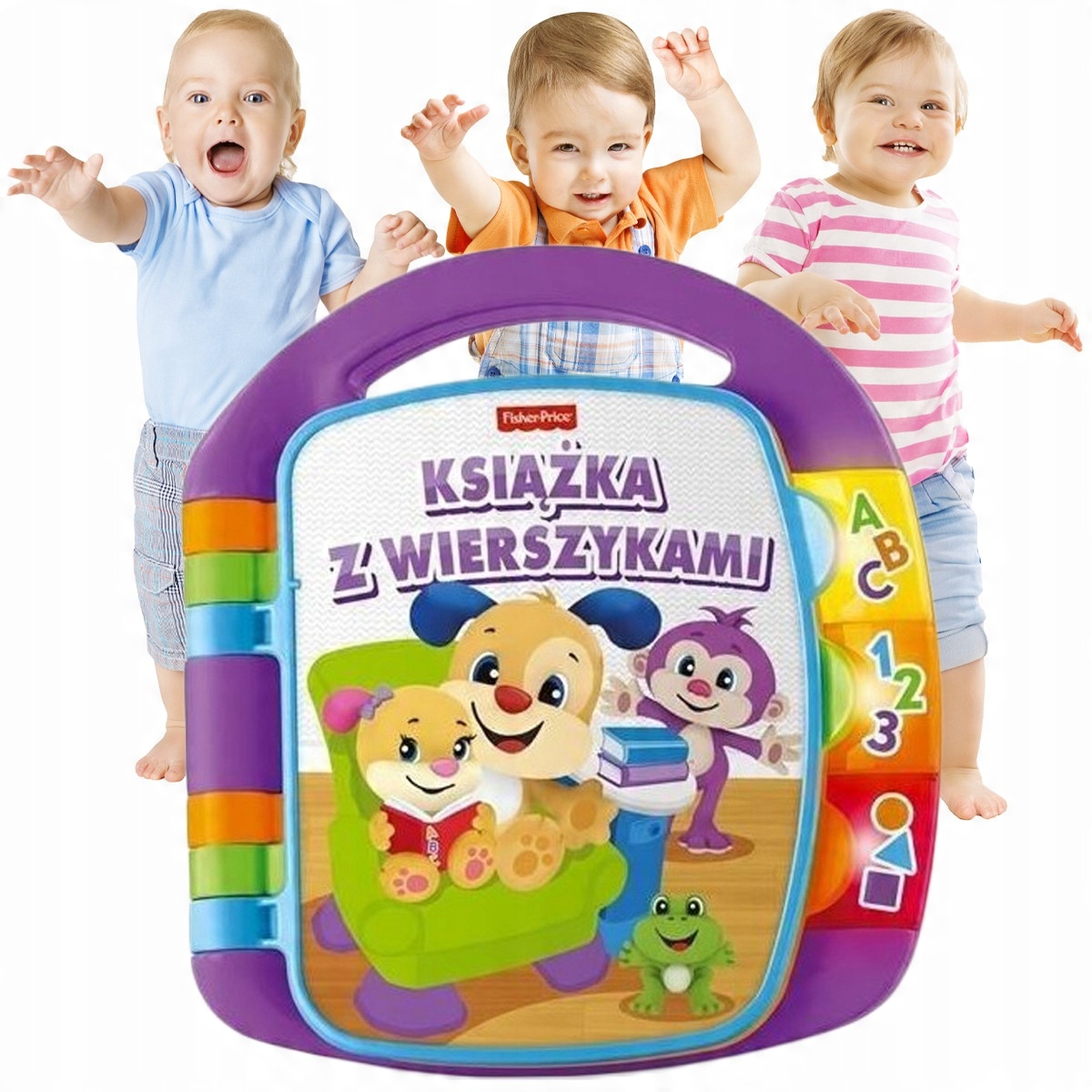 

Fisher Price Zabawki Interaktywne Książeczka