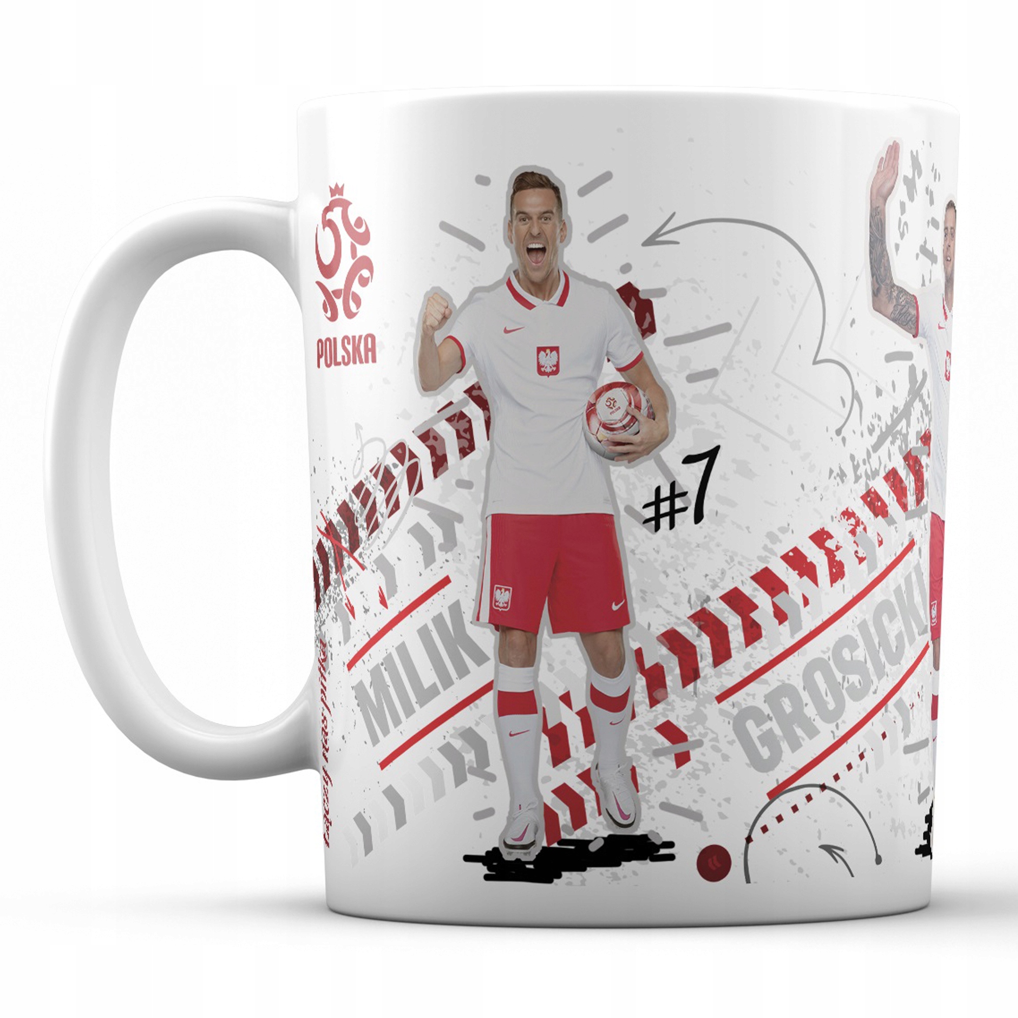 

82143 Pzpn Kubek Porcelanowy Piłkarze Lewandowski