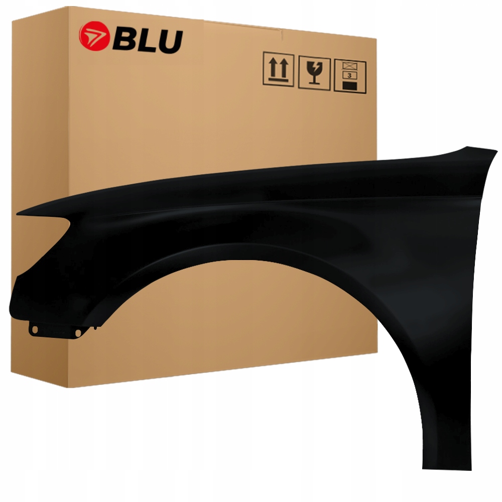 Blu Blatník Audi A3 8V LY9T levý černý 12-20 přední hatchback sportback