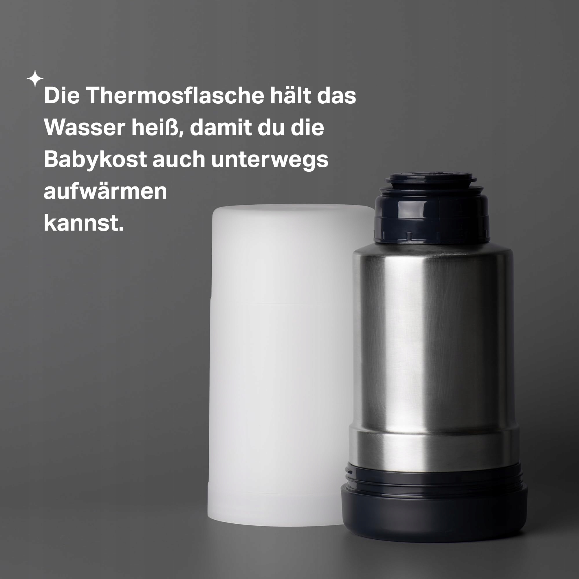 TOMMEE TIPPEE Podgrzewacz Do Butelek I Jedzenia Termos Stalowy — miniatura 4