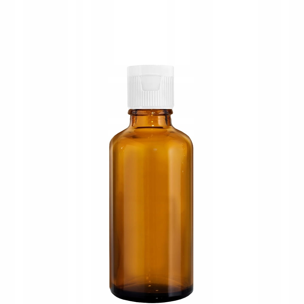

Butelka 100ml Brązowa Nakrętka Flip Top Białą