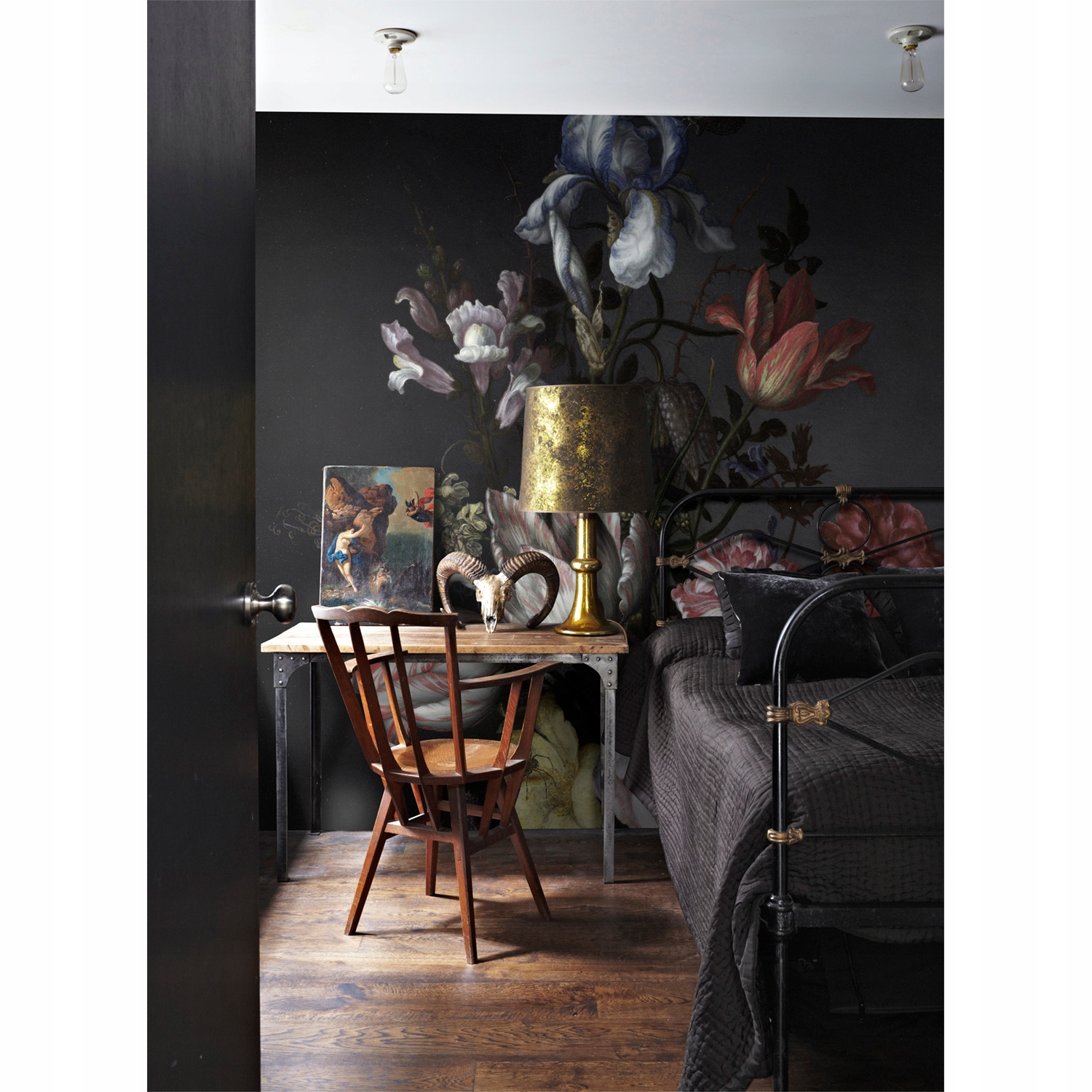

Foto tapeta samoprzylepna Ciemny vintage 250x250cm