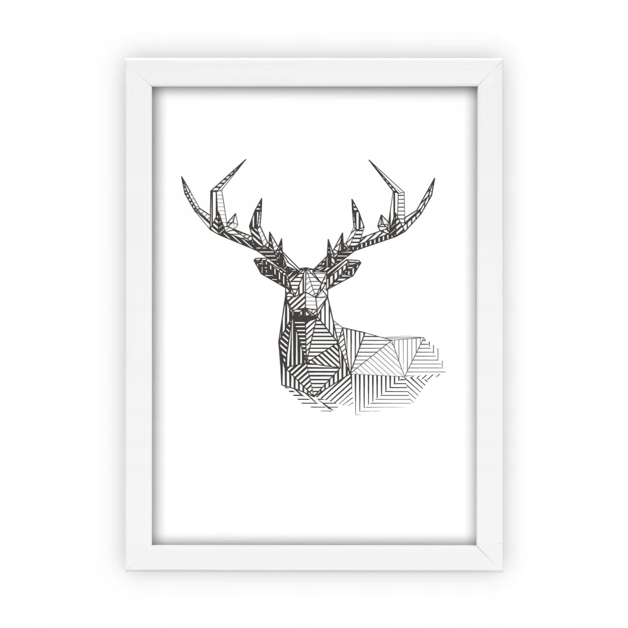 

Ramka na Zdjęcia Drewniana Biała Solidna 21x30