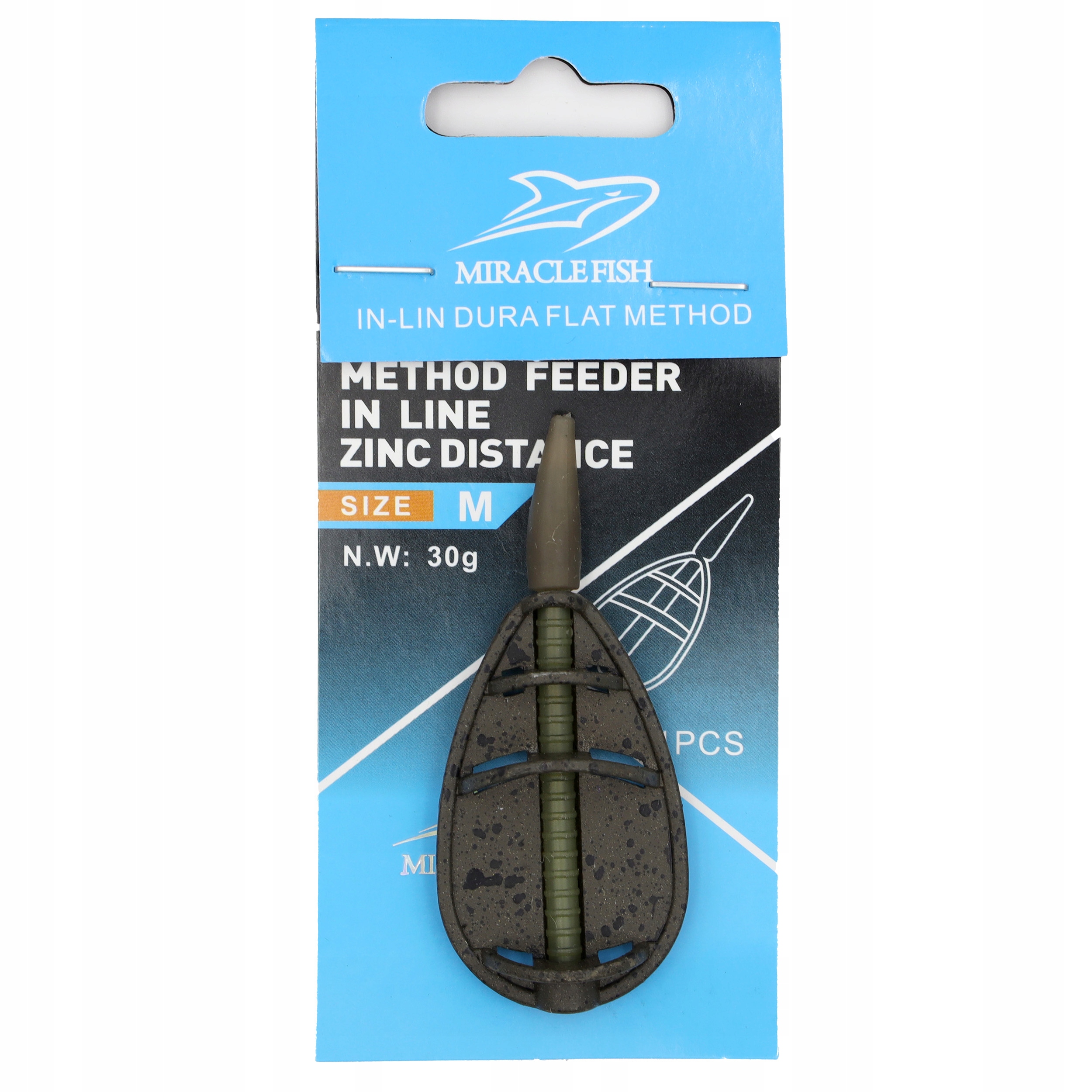 KOSZYK PODAJNIK DO METODY IN-LINE DURA FLAT 30G METHOD FEEDER WYMIENNY EAN (GTIN) 6949395400610