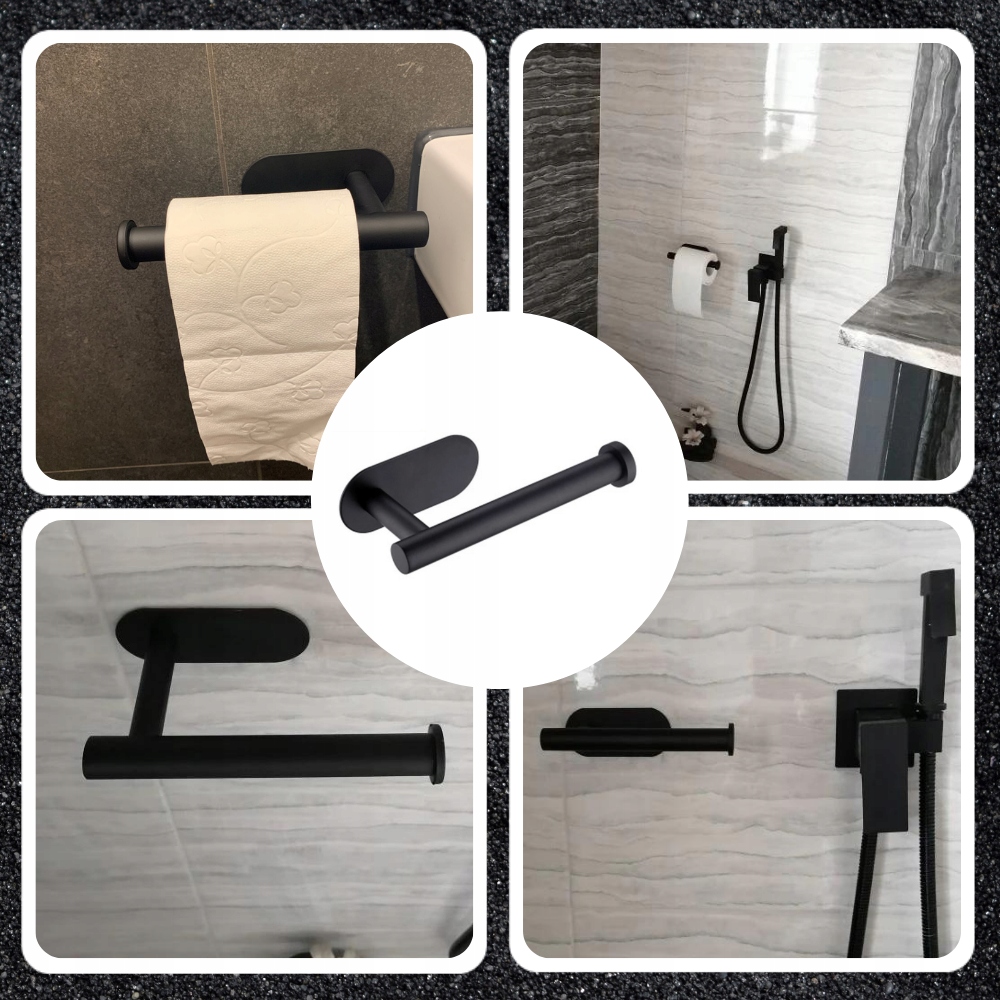 Uchwyt na papier Toaletowy SAMOPRZYLEPNY WC Loft Rodzaj ścienne