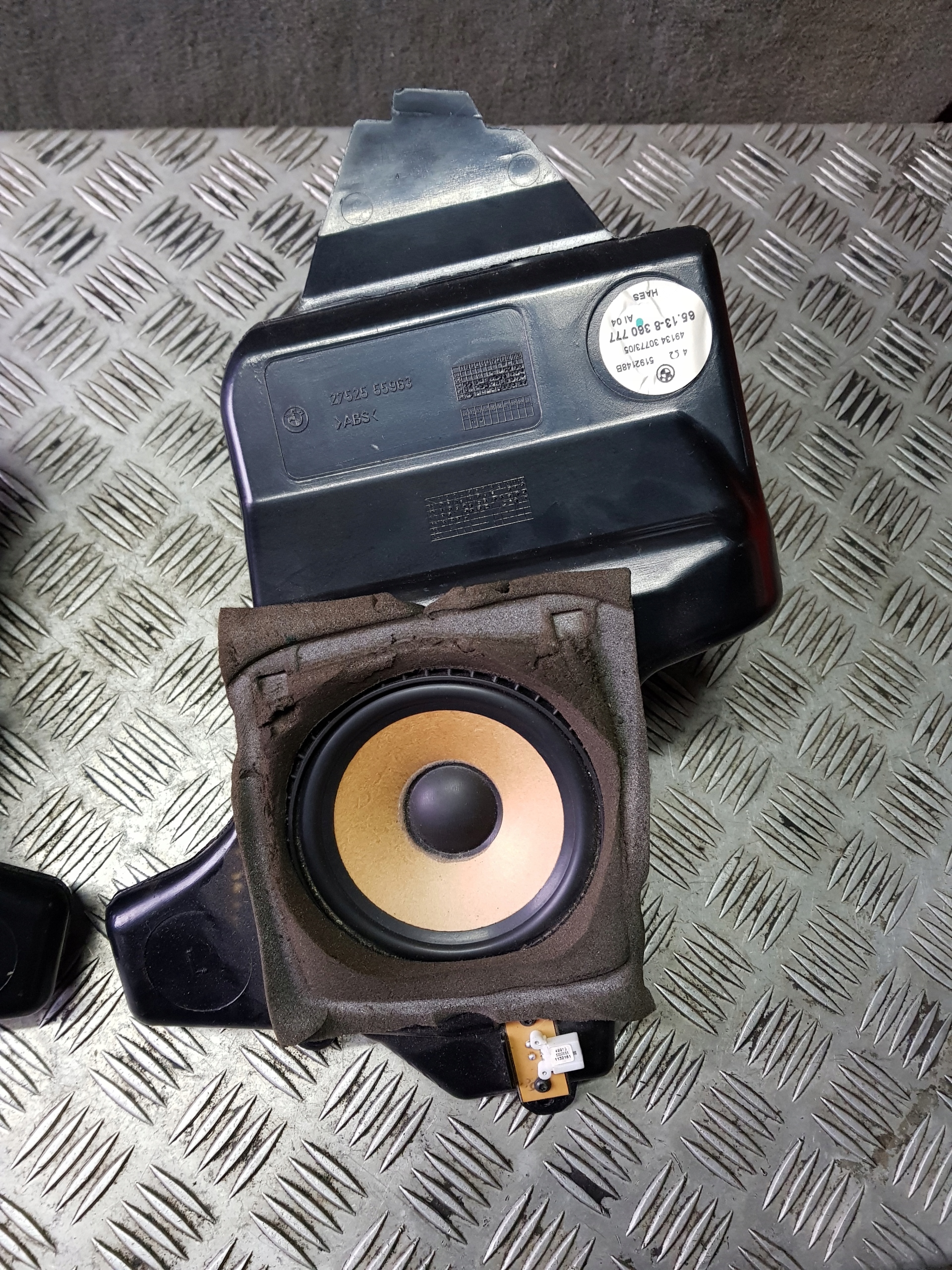 BMW E46 speaker right left rear part door