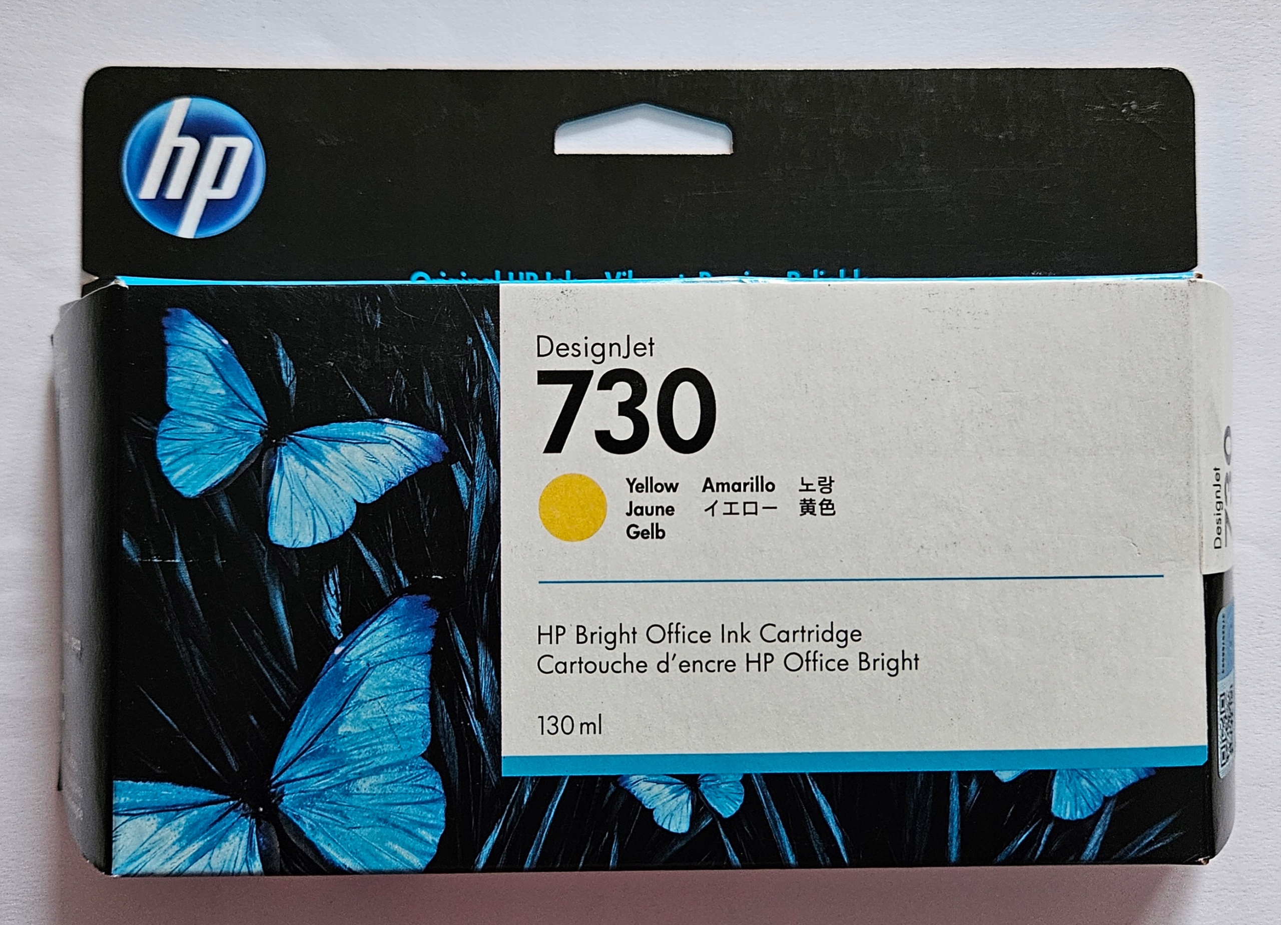 Tusz Hp 730 Yellow (żółty) P2V64A 130ml