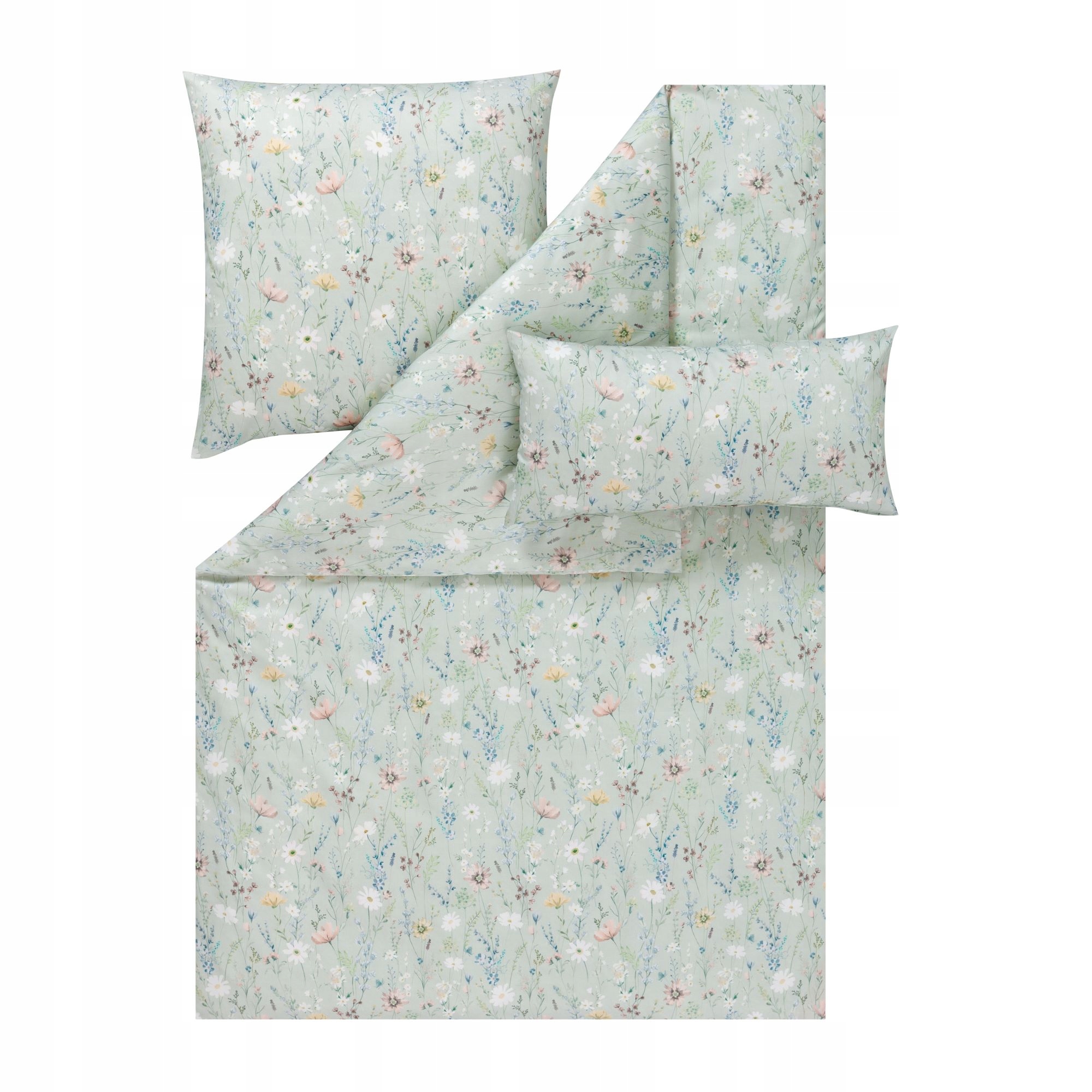 Posteľná Bielizeň Estella 7961/530 Celeste Mako Satén 200x220 cm 5 dielov