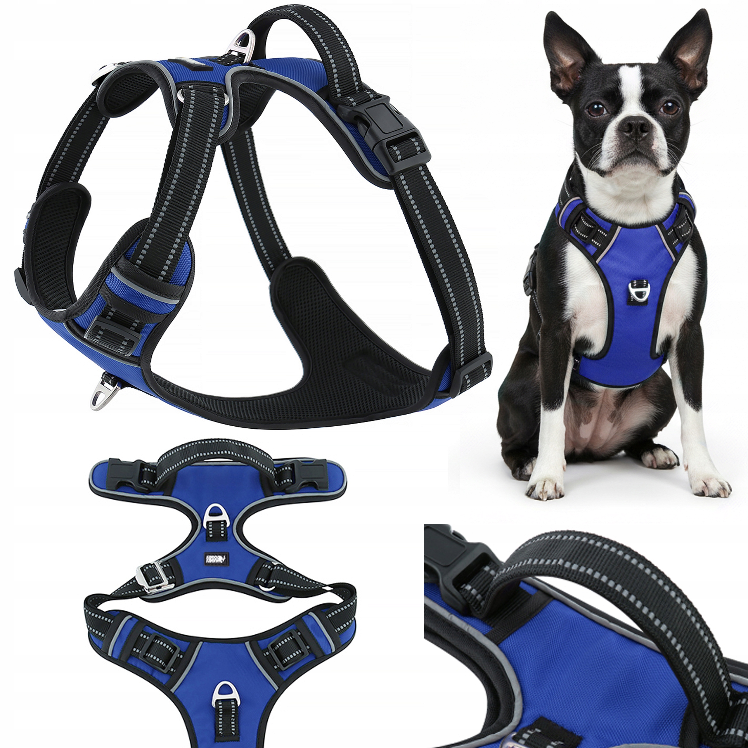 Levně Huggy Doggy postroj pro psa jack russell teriér typu guard easy walk S