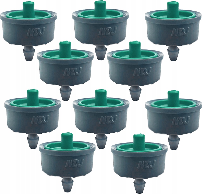 

10szt Rb Kroplownik Click Tif 8l/h Zielony Emiter