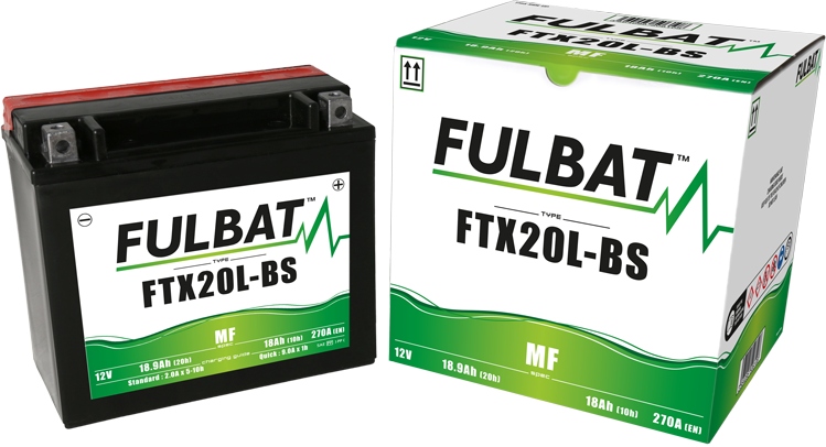 Akumulator Fulbat YTX20L-BS FTX20L-BS 18.9Ah 270A Mf