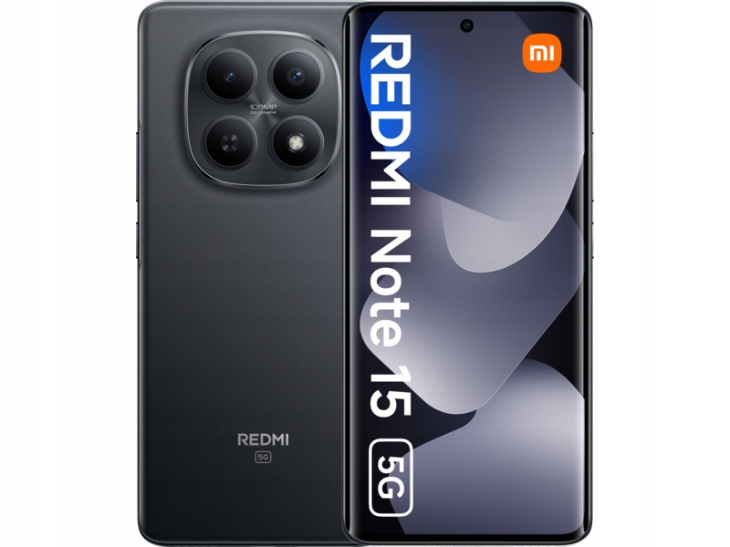 Smartfon Xiaomi Redmi Note 15 5G 6/128GB 6.77" 120Hz Czarny