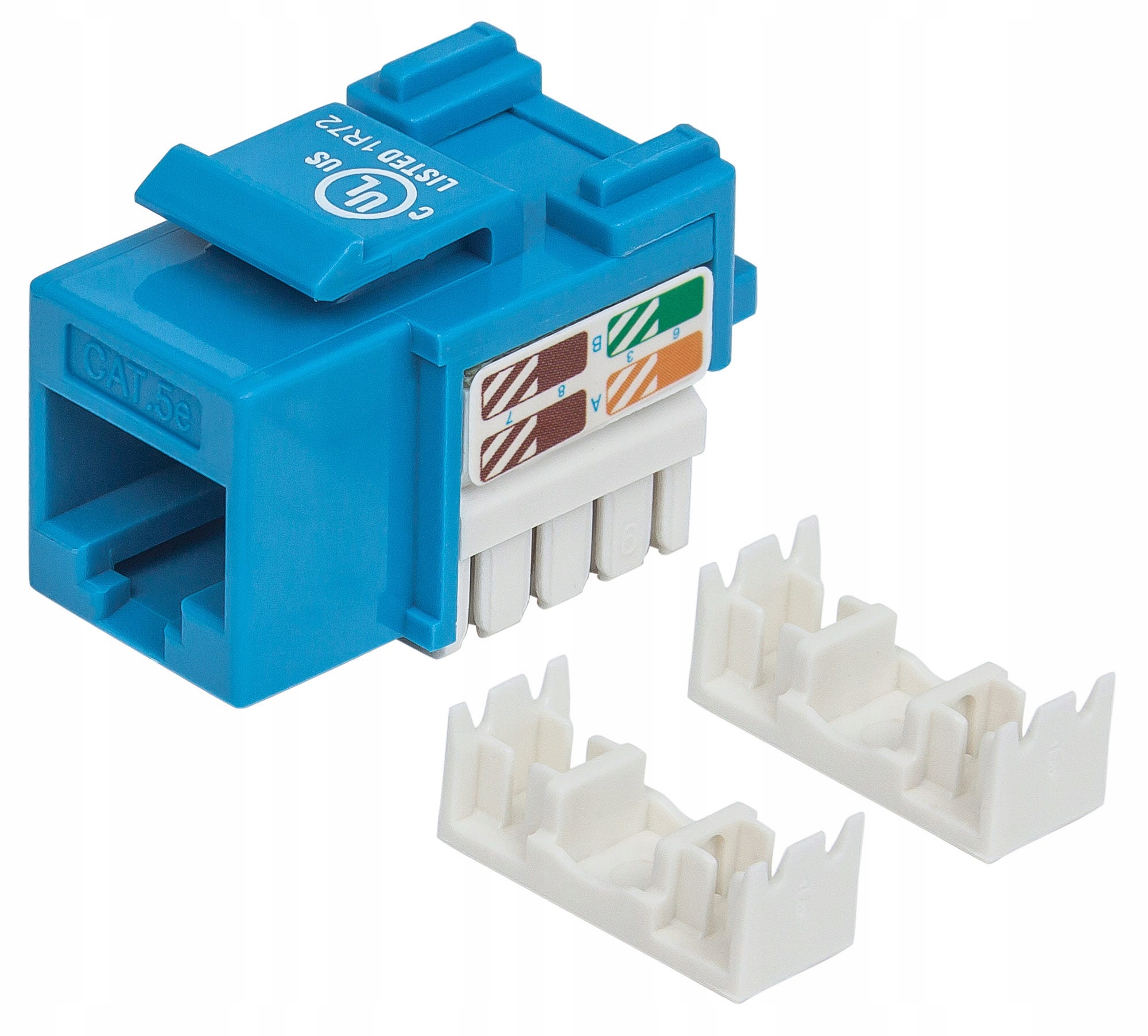 

Moduł Keystone RJ45 Utp CAT5E Niebieski Punch-down