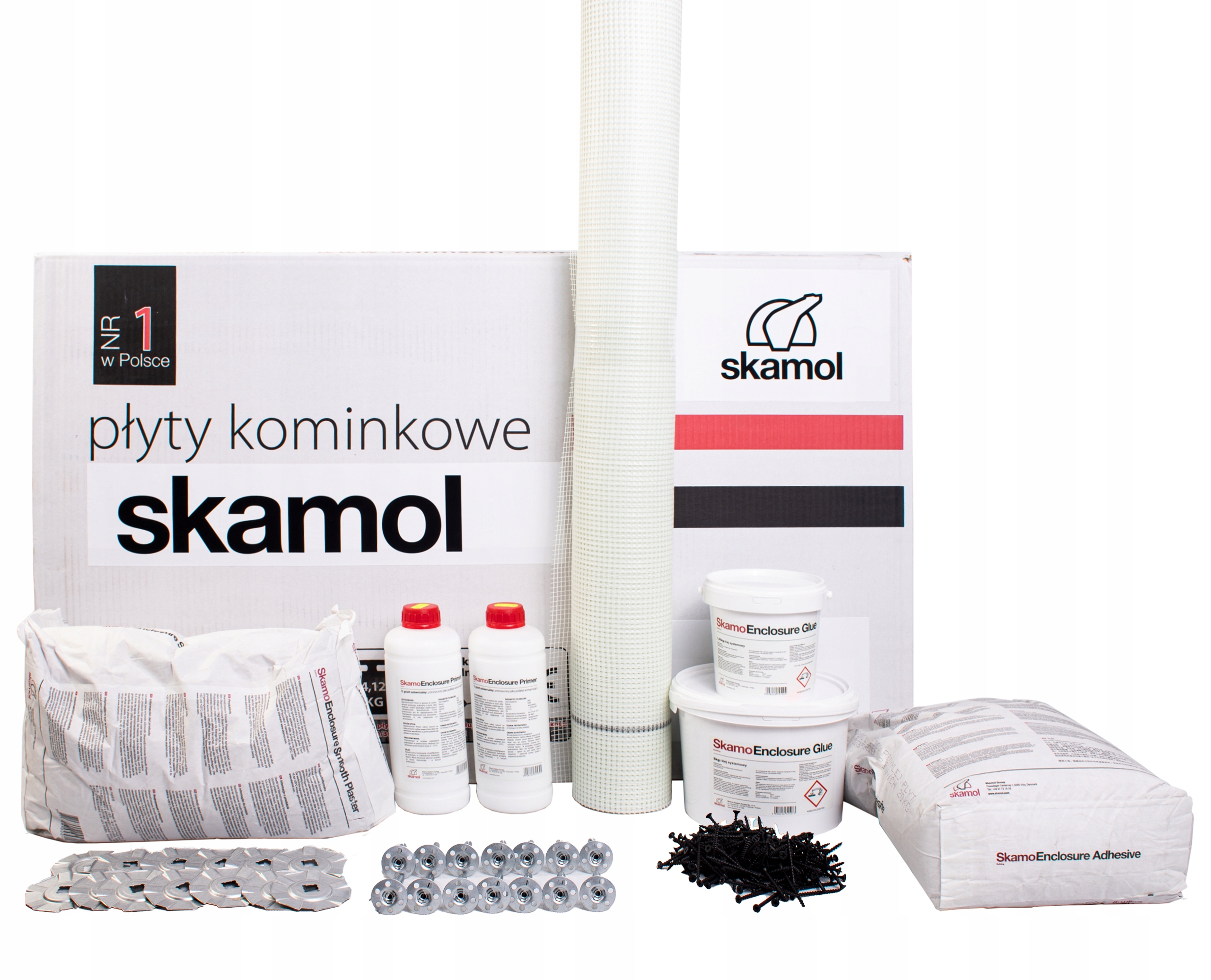 Krbová Deska Skamol Sada 8 Kusů 122x100 Akc