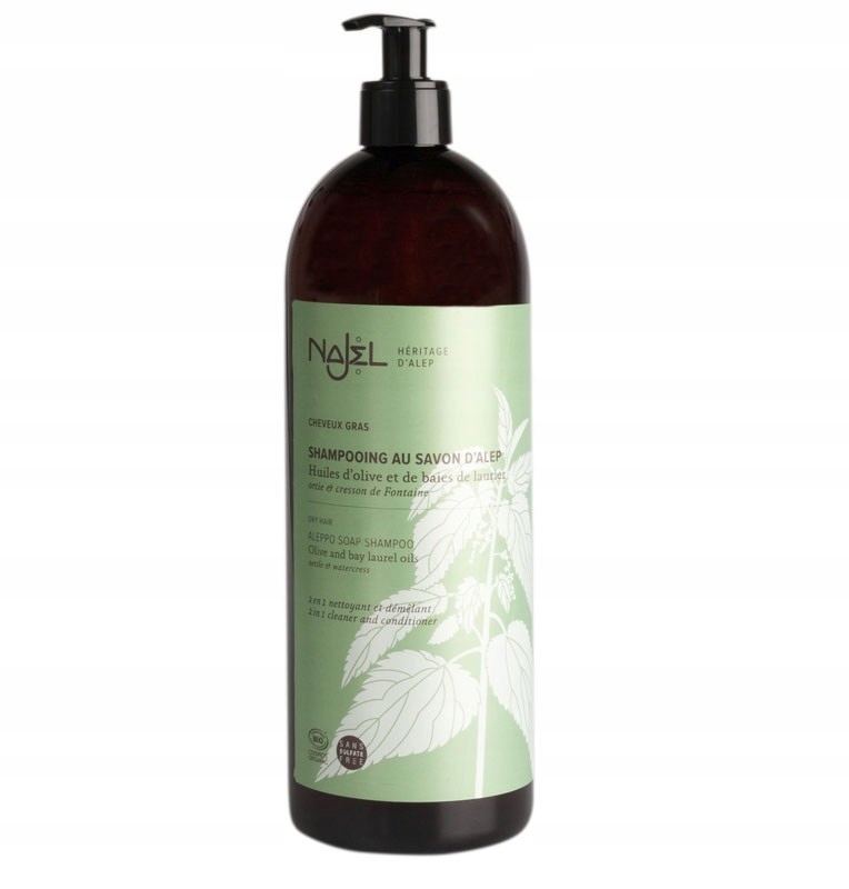 

Szampon I Odżywka 2W1 Z Mydłem Aleppo 1L Najel