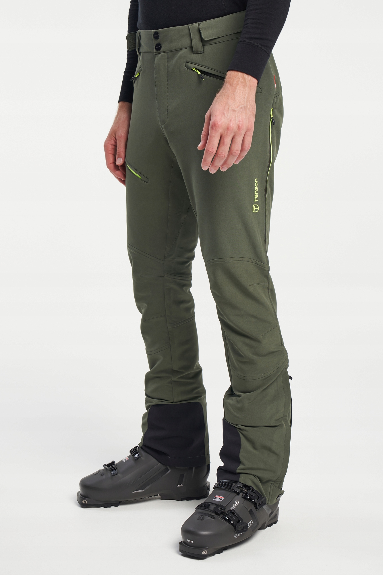Spodnie Softshell męskie Tenson Ski Touring Pants męskie oliwkowe roz. L