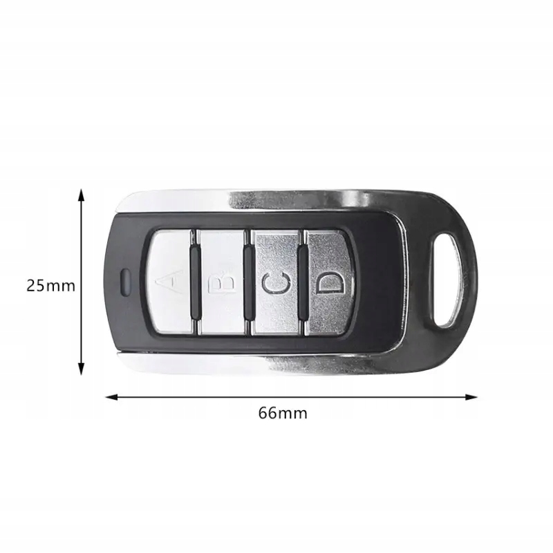 UNIWERSALNY PILOT SAMOKOPIUJĄCY DO BRAMY ROLET ALARMU 433 mhz Kolor dominujący szary