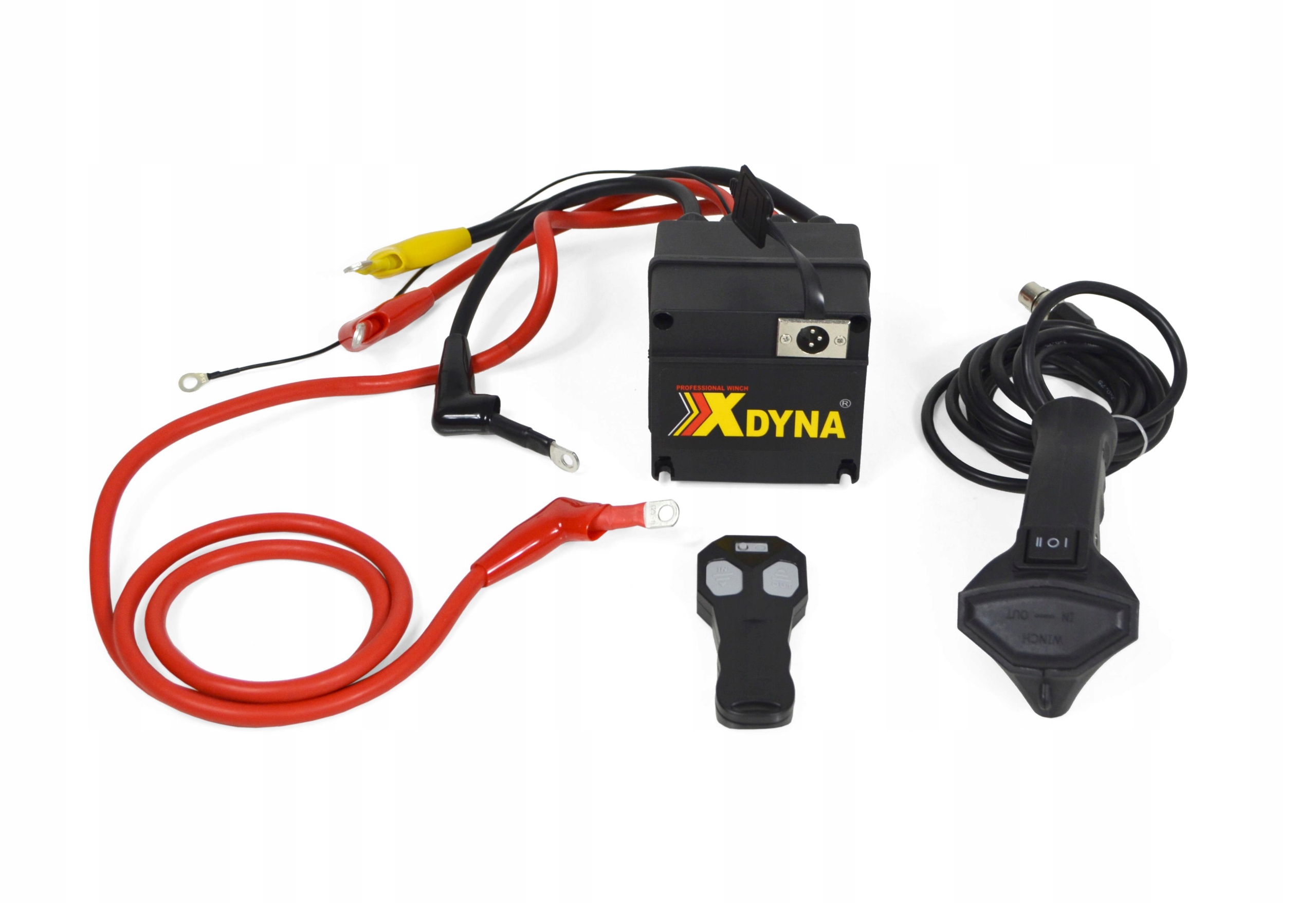 STEROWNIK Z PILOTEM BEZPRZEWODOWYM DO WYCIAGARKI 12V