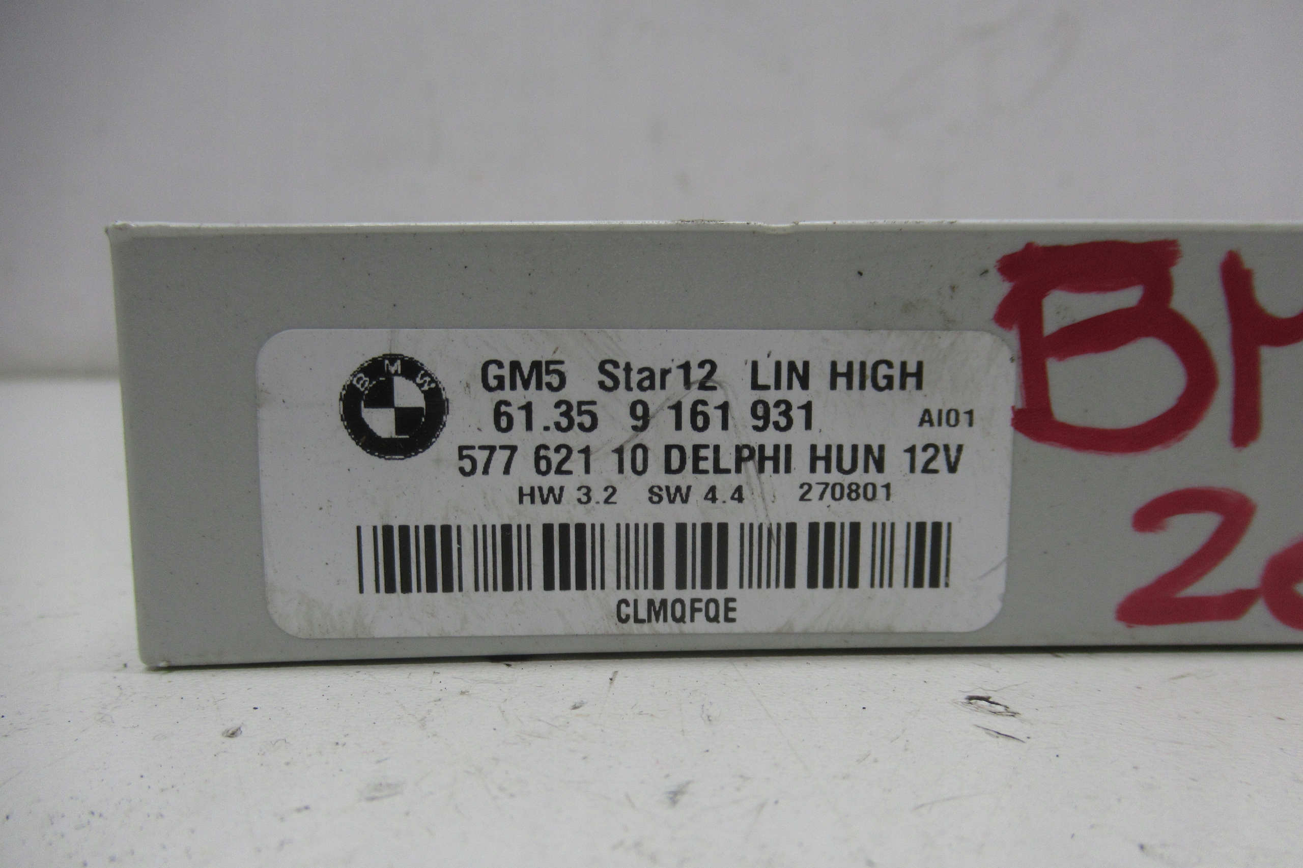 BMW E83 X3 comfort control unit 9161931