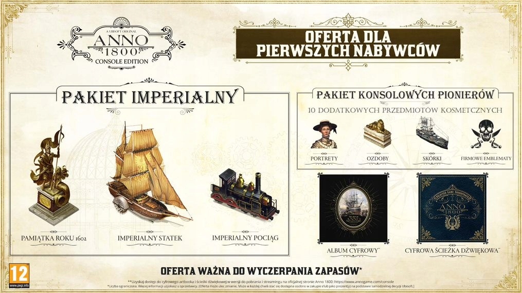 Anno 1800 Console Edition XSX Tytuł Anno 1800 Console Edition