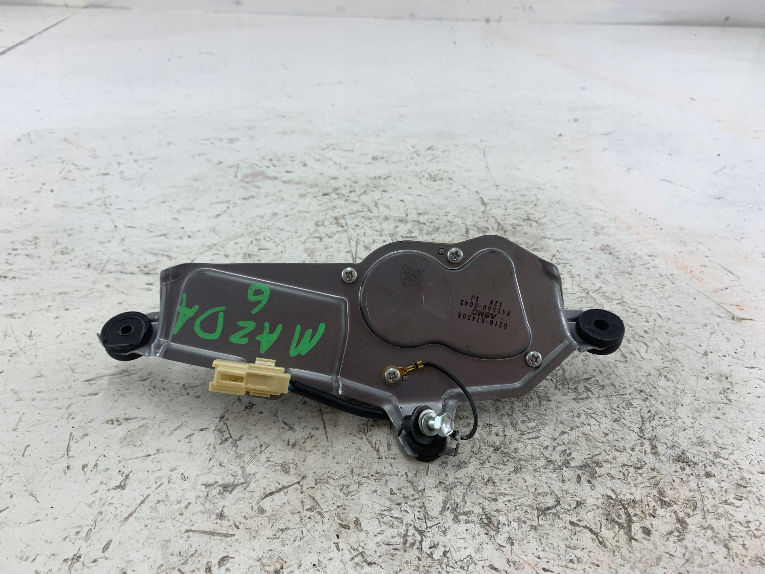 MAZDA 6 GG KOMBI wiper mechanism rear part 849600-0042