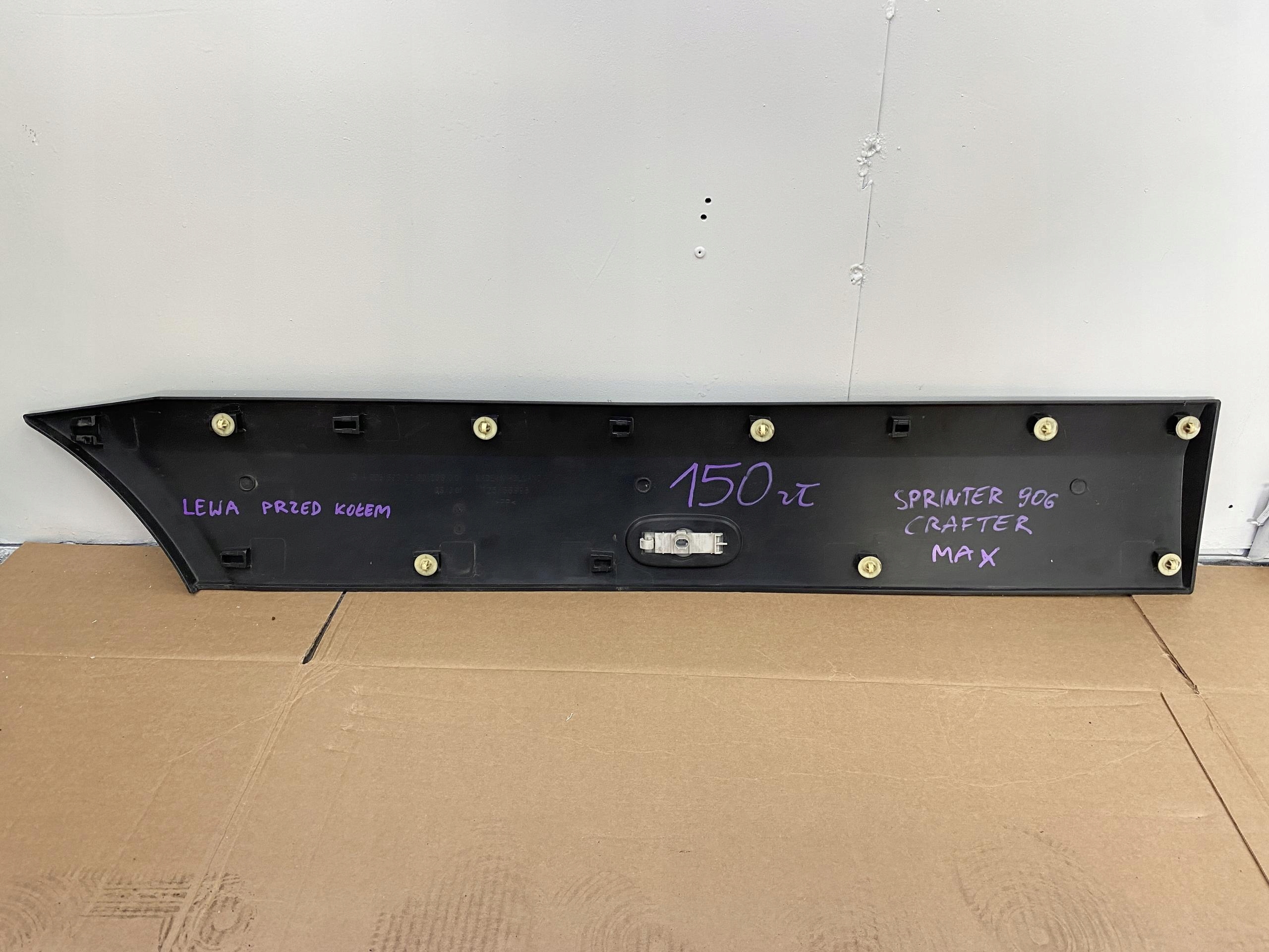 VW Crafter Sprinter 906 06- moulding obrysowka fender rear left before kolem