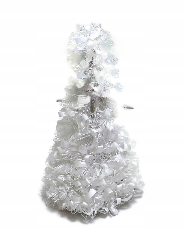 CHOINKA DRZEWKO OZDOBA ŚWIĄTECZNA SZTUCZNA BIAŁA
