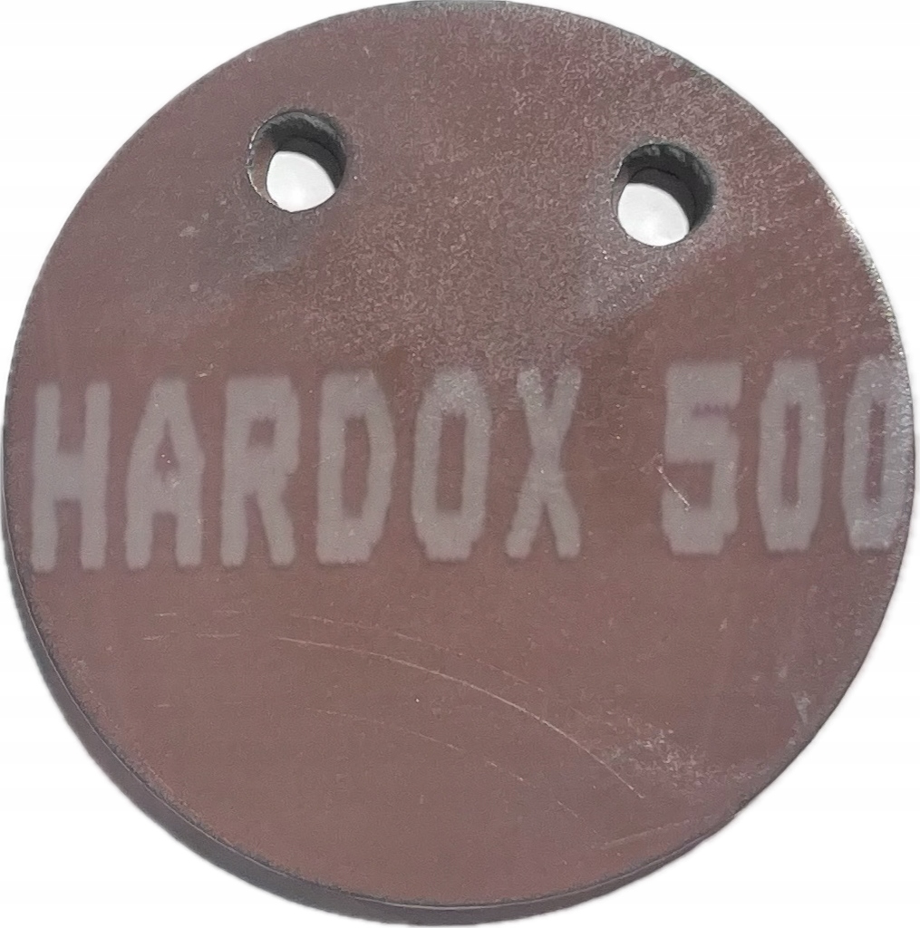 Střelecký Gong Terč Hardox 500 Kolečko 300 MM Tloušťka 6 MM