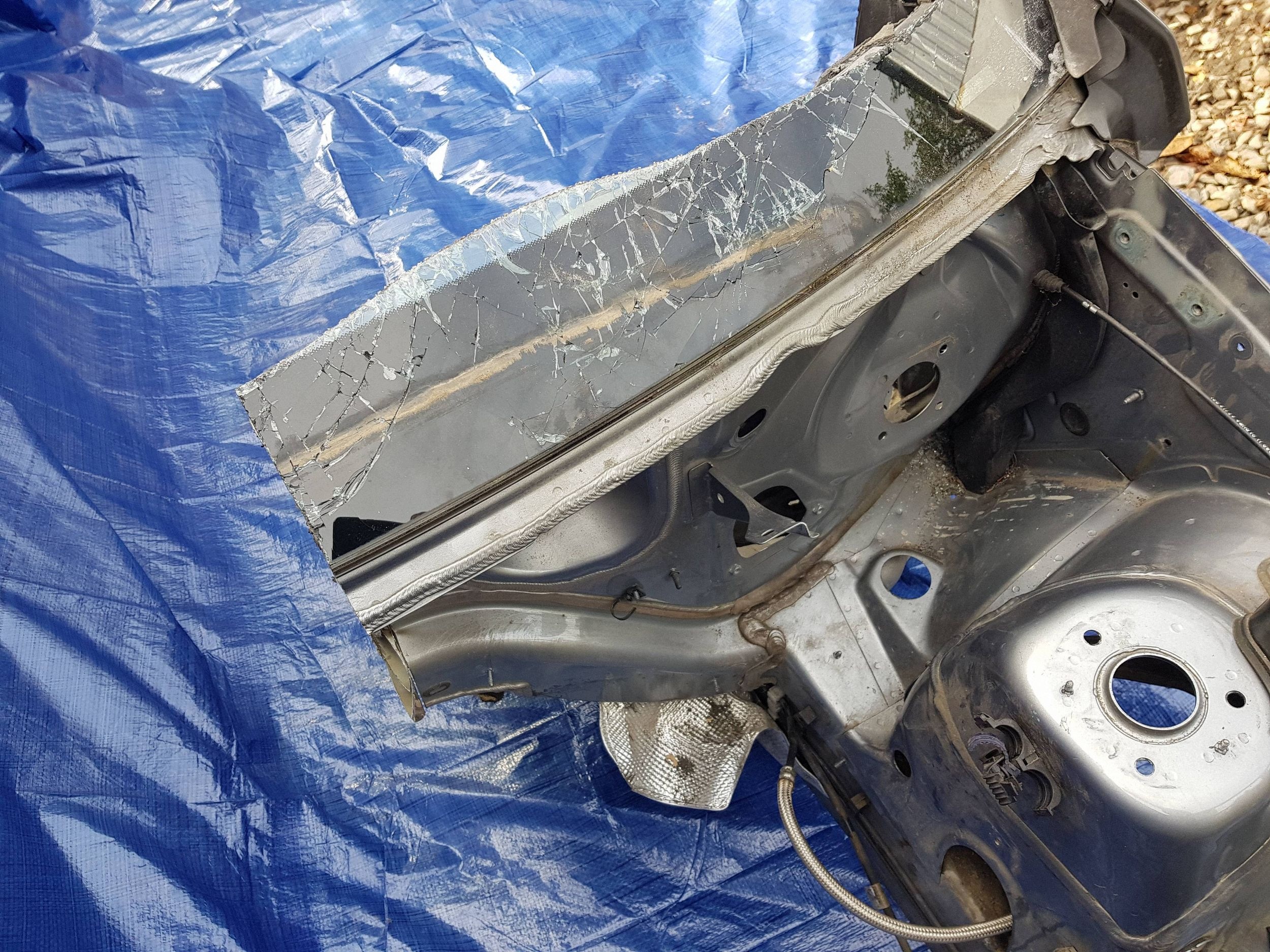 MERCEDES GL GLS ML X166 W166 quarter pillar left front 792