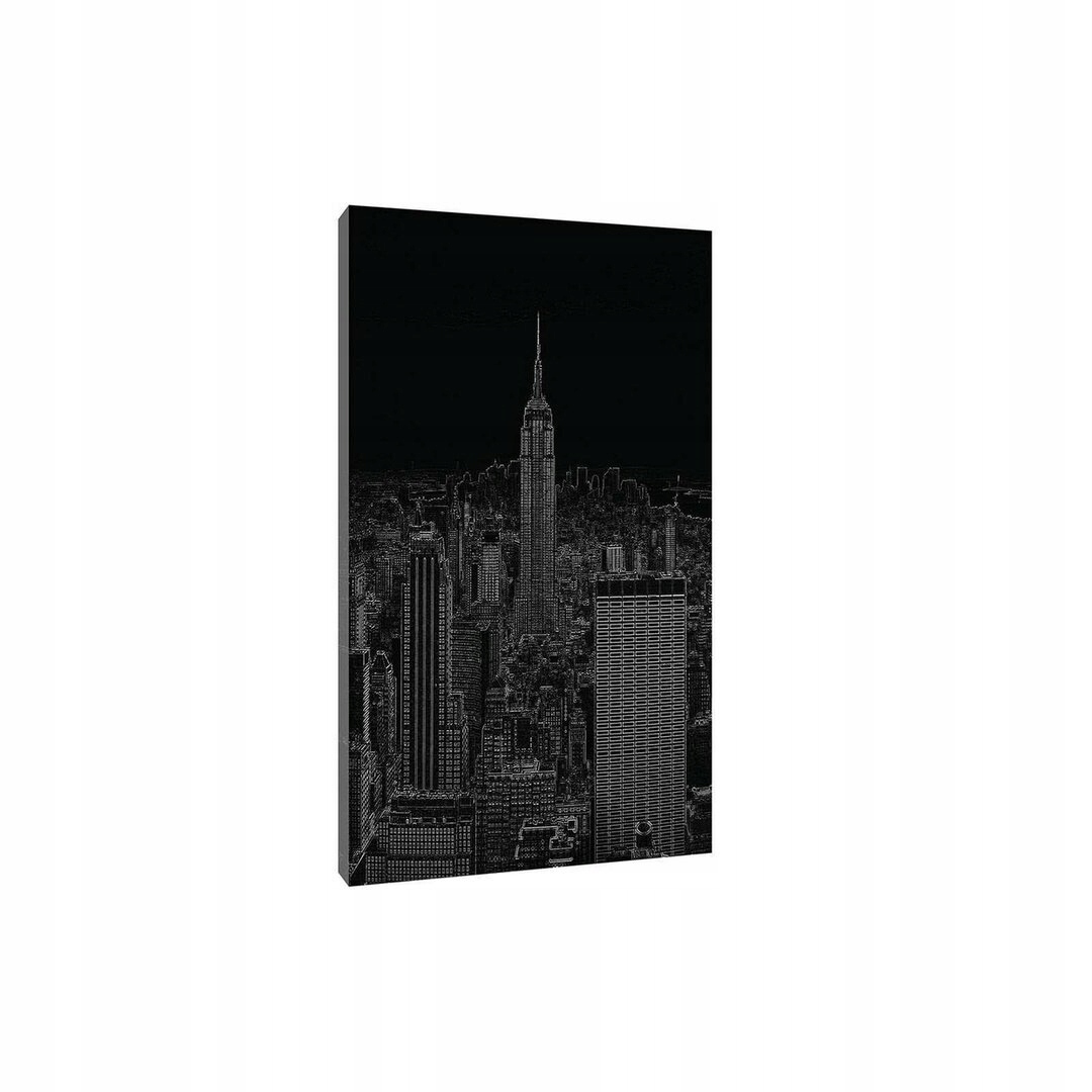 Obraz 50x70 New York Architektonická krajina do moderního kabinetu