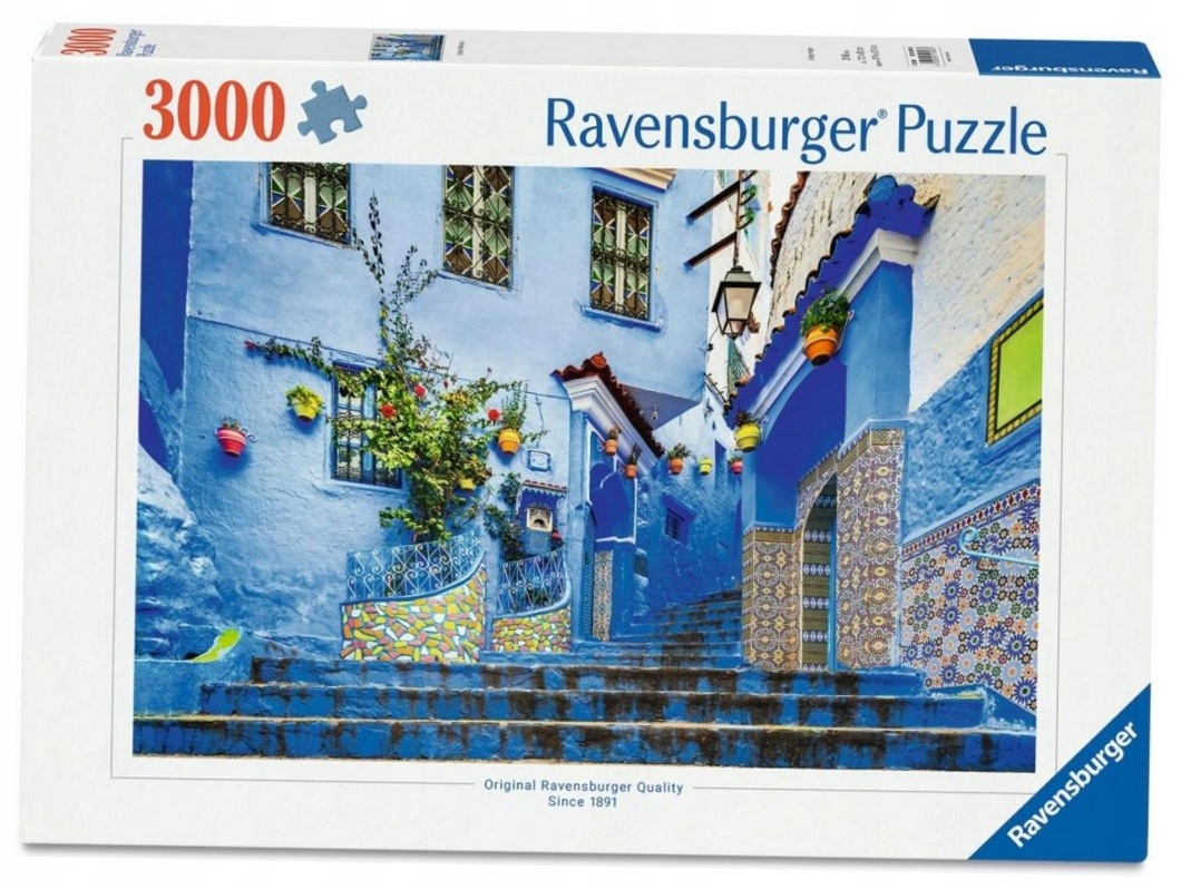 Puzzle 3000 Morocco in Blue