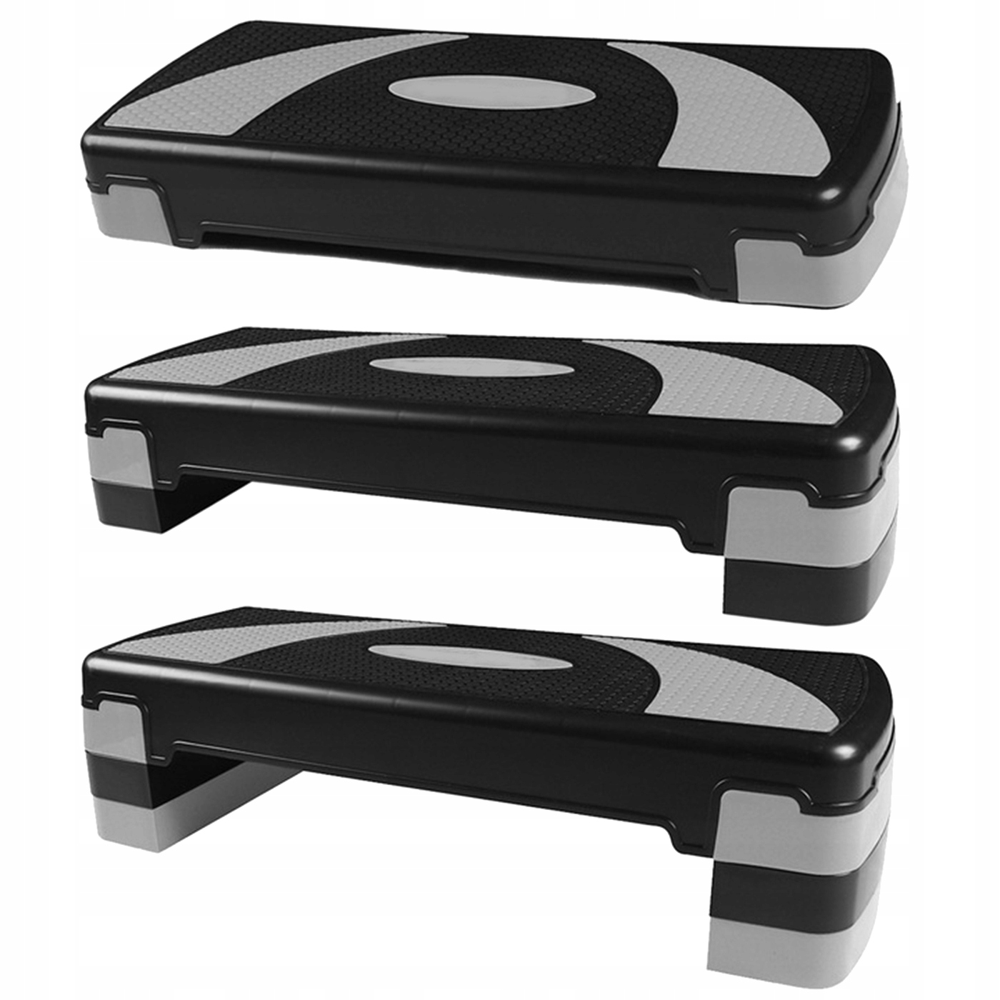 STEP STOPIEŃ DO ĆWICZEŃ REGULOWANY 3-CZĘŚCIOWY