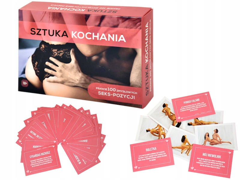

Erotyczna Gra Karciana Karty Kamasutra z Pozycjami