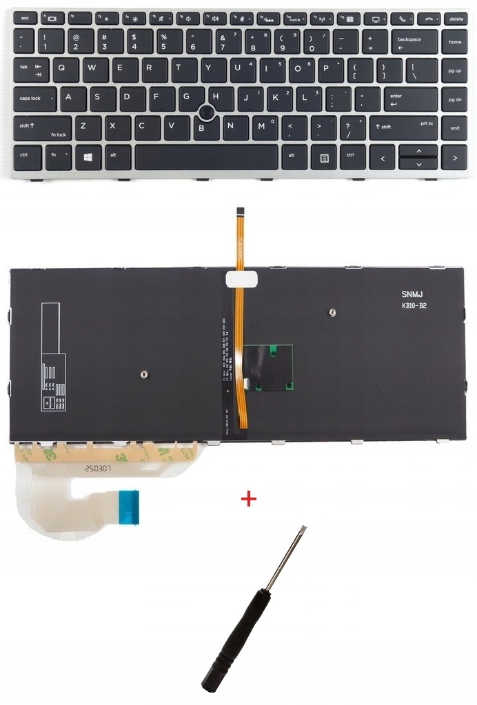Klávesnice pro notebook Hp Elitebook 840 G5 840 G6 745 G5 Led Podsvícená