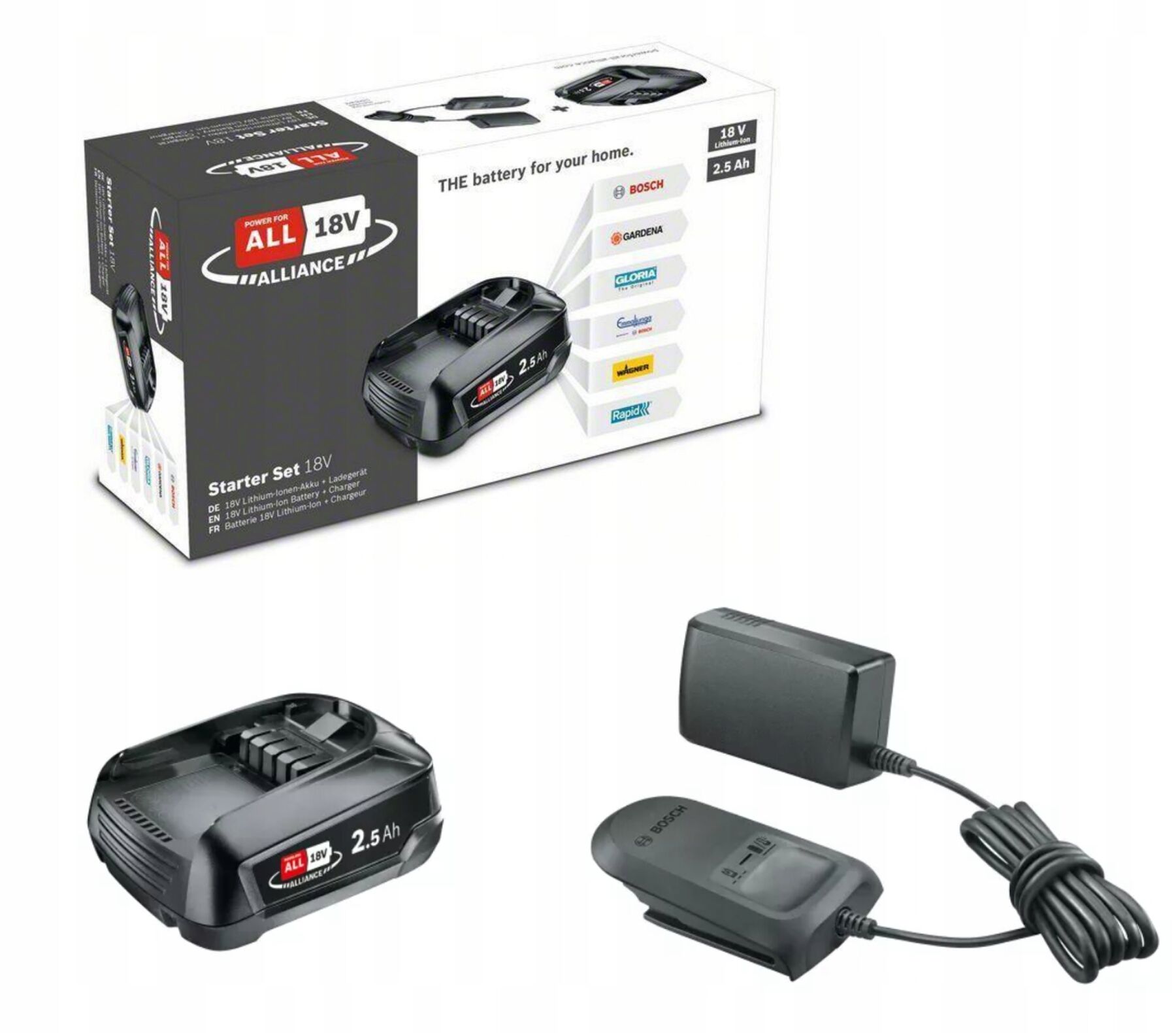 Akumulator Li-Ion Bosch 18 V 2,5 Ah