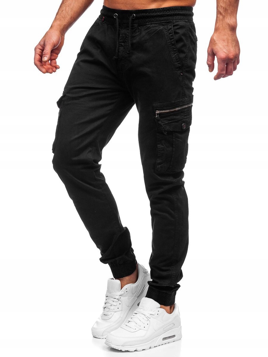 

Spodnie Joggery Czarne CT6706S0 DENLEY_31/M