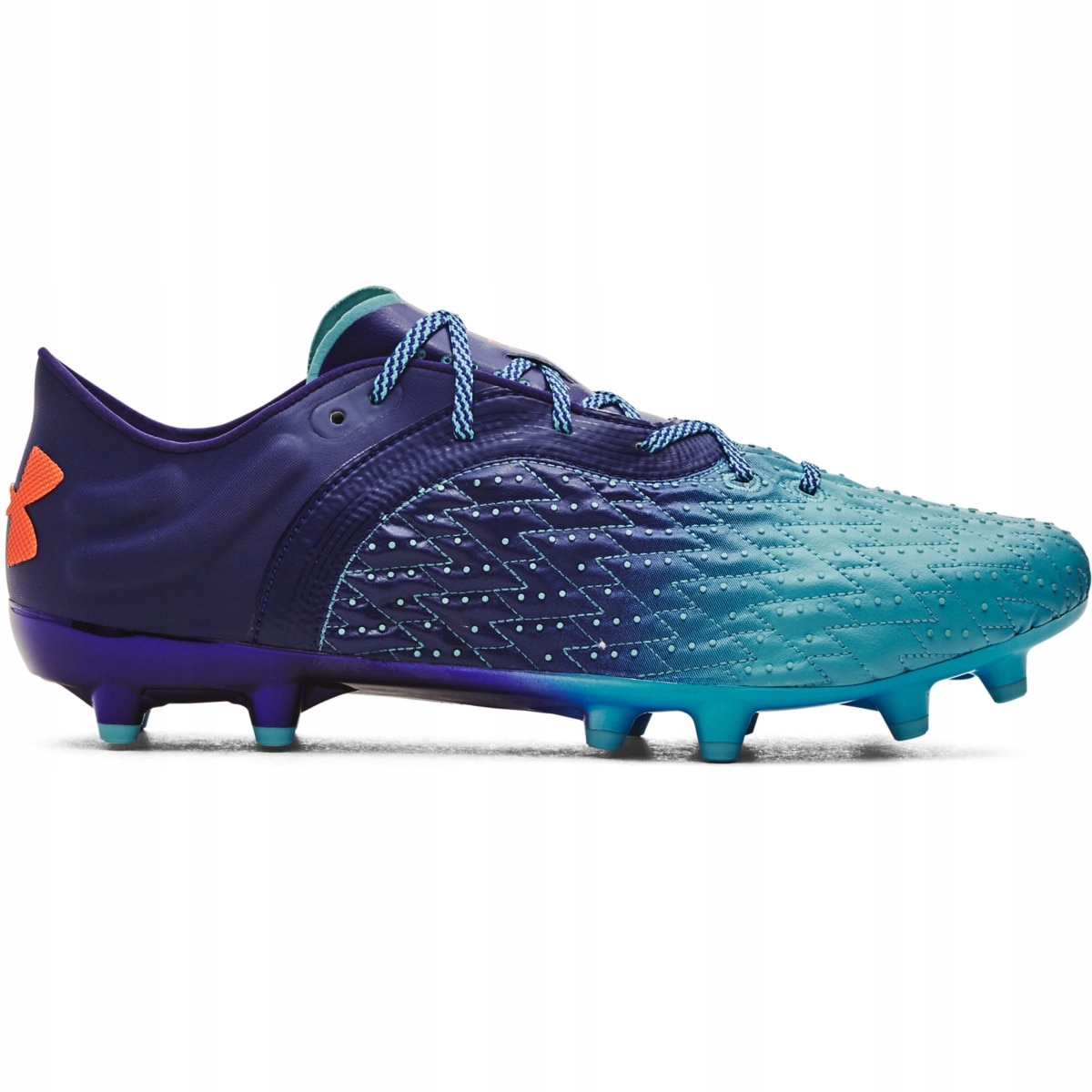 Męskie buty piłkarskie korki lanki Under Armour niebieskie 41