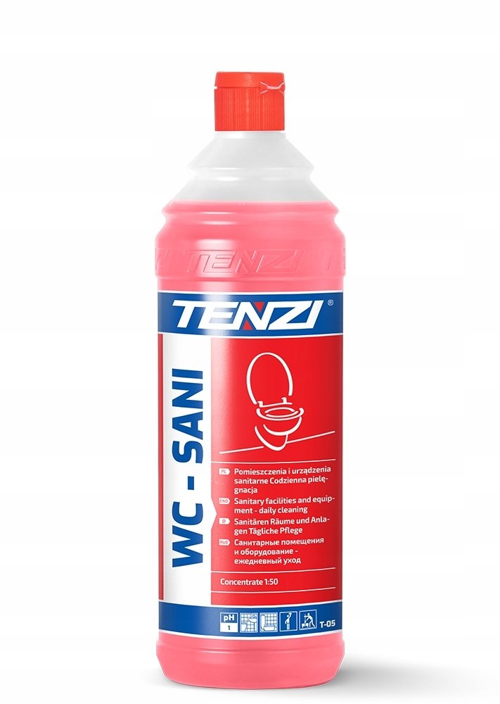 

Tenzi Wc Sani 1L. T-05/001 Koncentrat Do Mycia I C