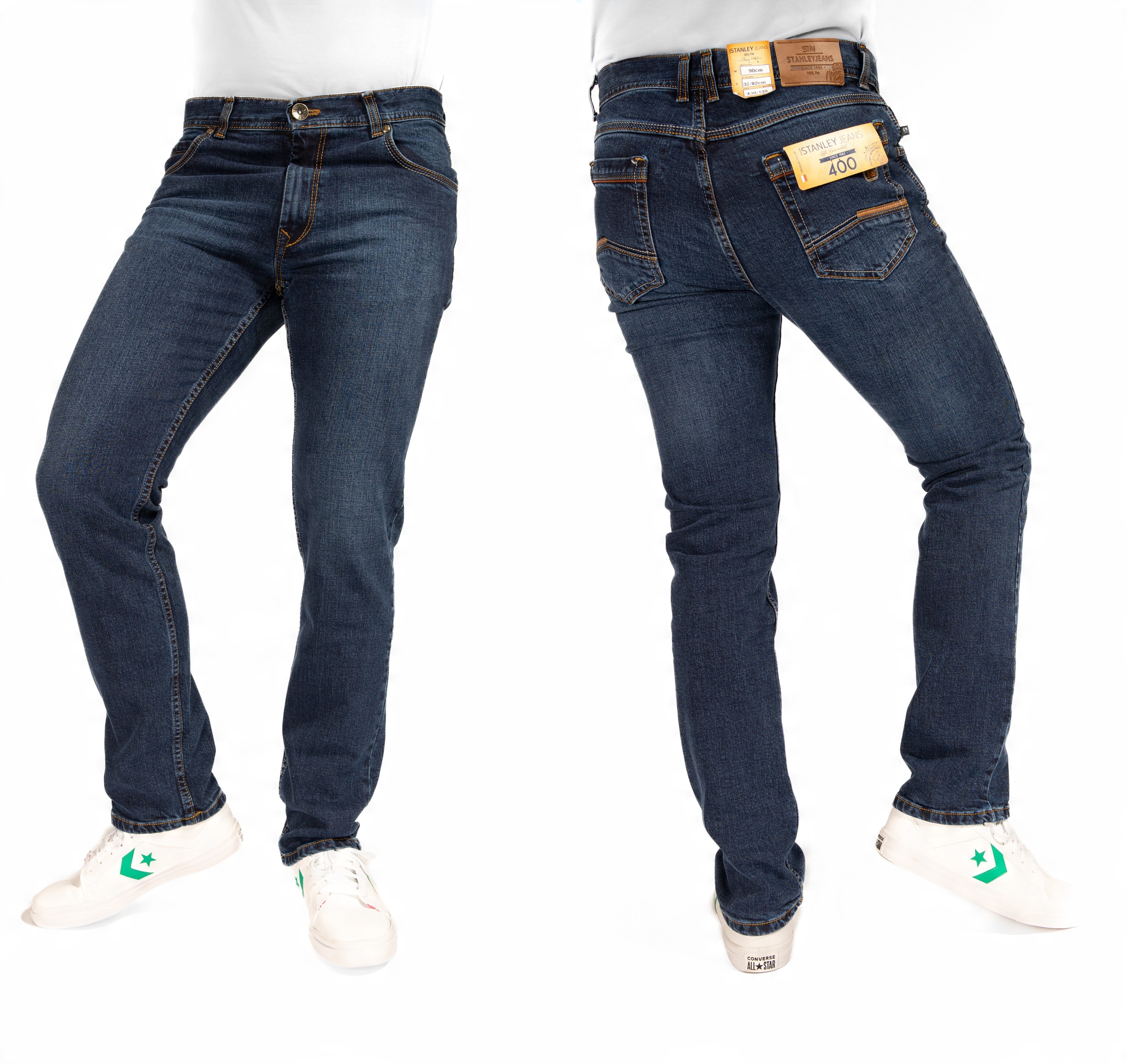 

Spodnie Męskie Stanley Jeans 400/139 L32 86cm