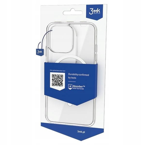 3MK MagCase iPhone 15 Plus 14 Plus 6.7" průhledný/clear kompatibilní