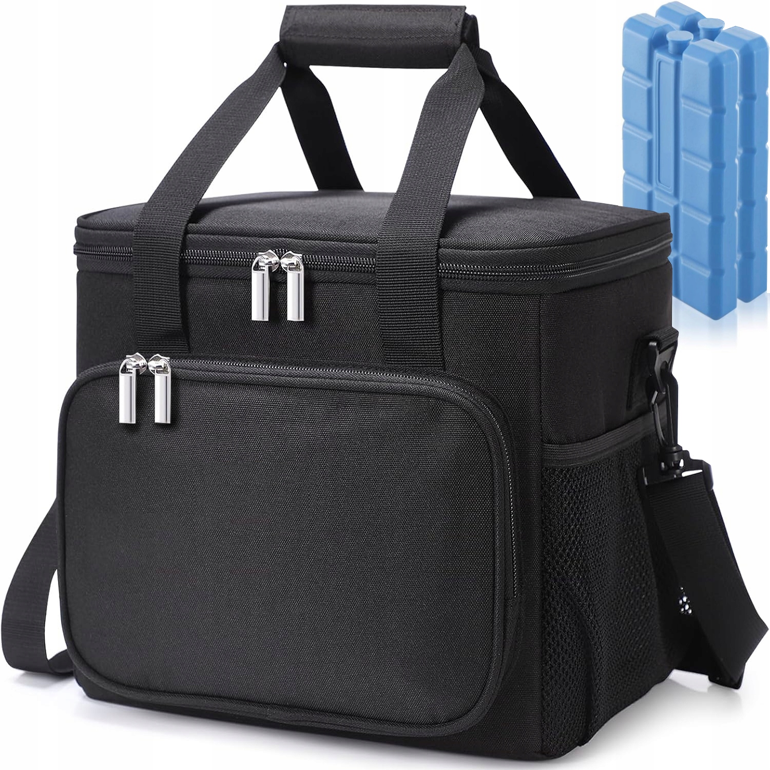 TORBA TERMICZNA TERMOIZOLACYJNA PODRÓŻNA LODÓWKA TURYSTYCZNA + 2x WKŁADY