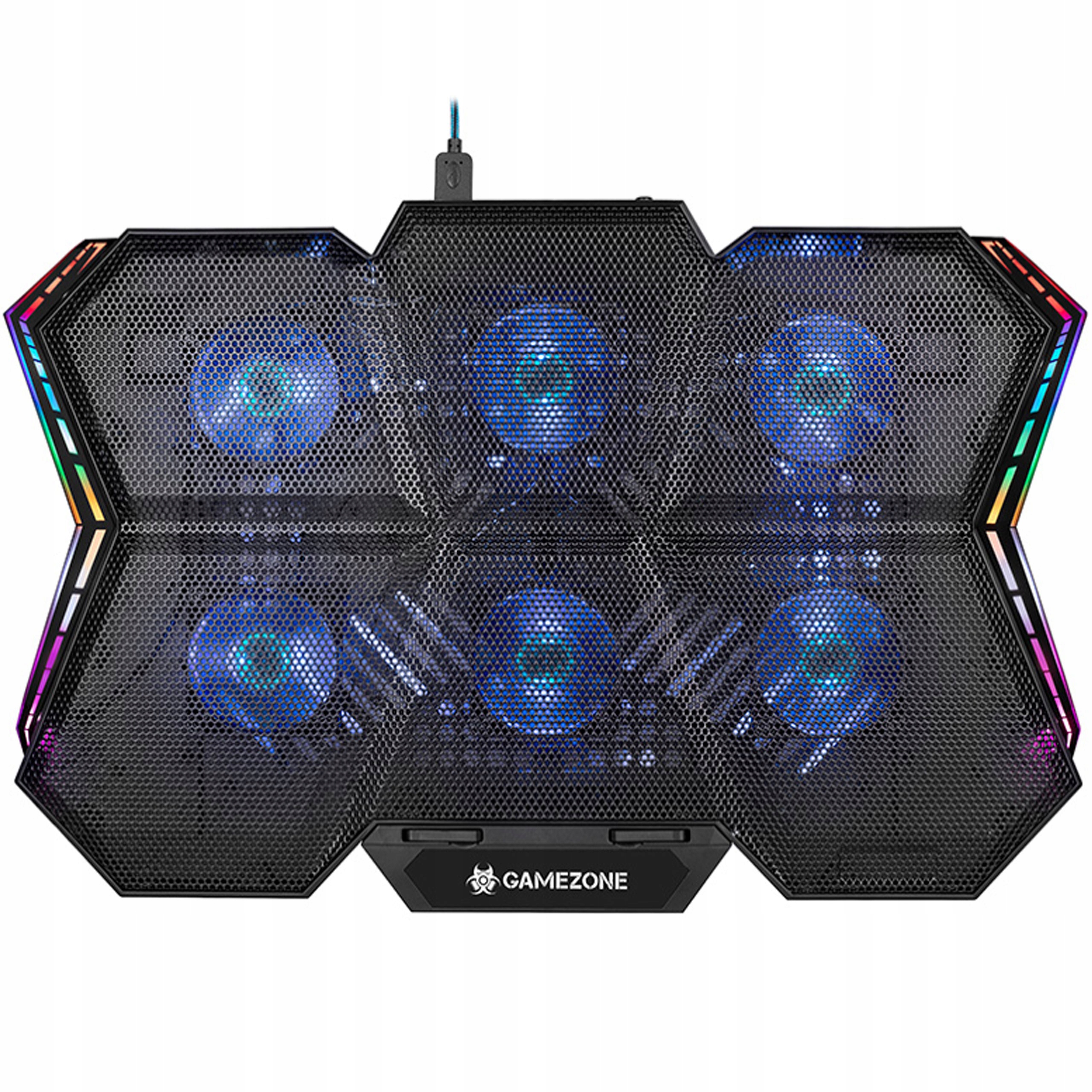 PODSTAWKA PODKŁADKA CHŁODZĄCA POD LAPTOPA LED RGB Kod producenta Streamer 17