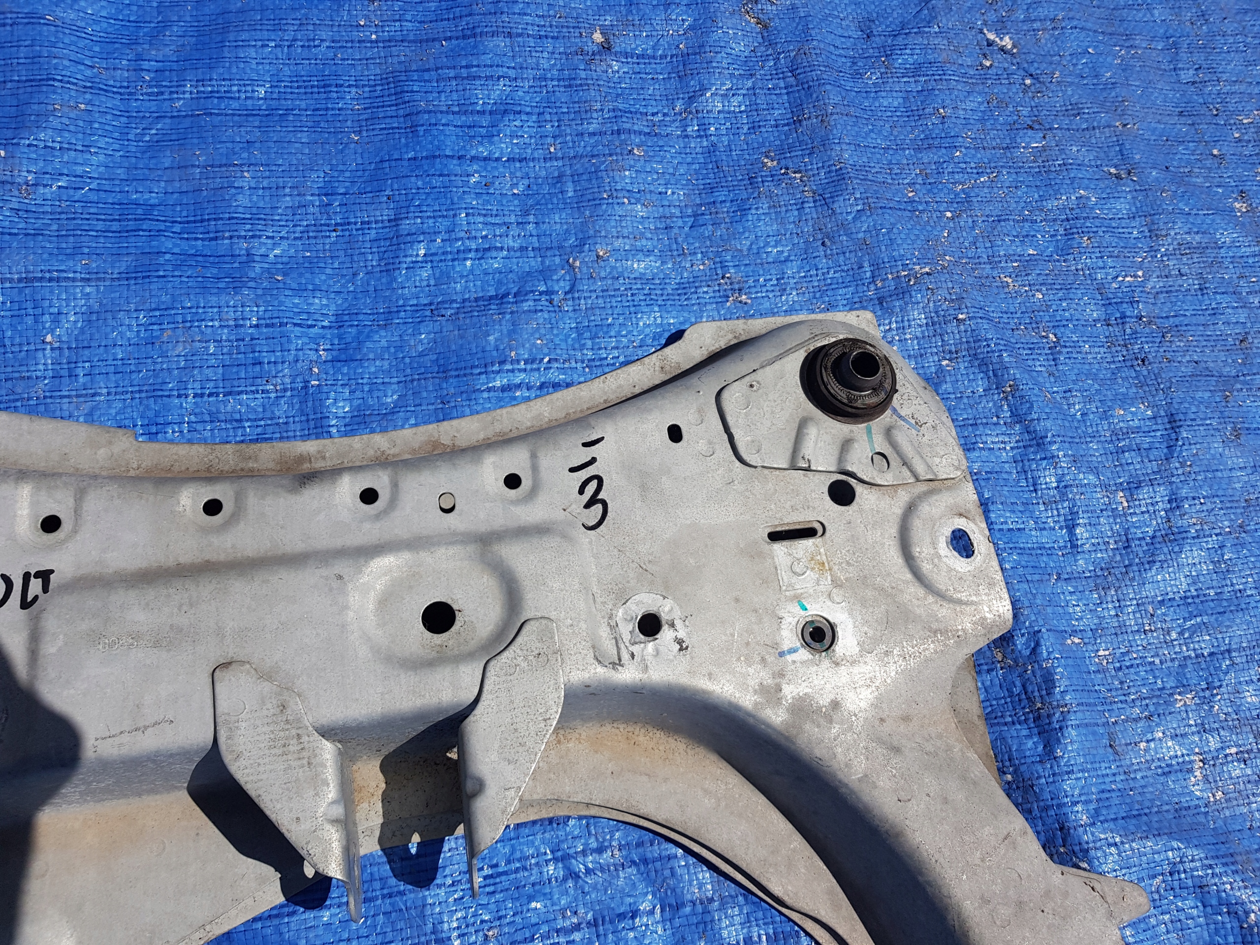 axle beam front sider subframe axle beam RENAULT ZOE