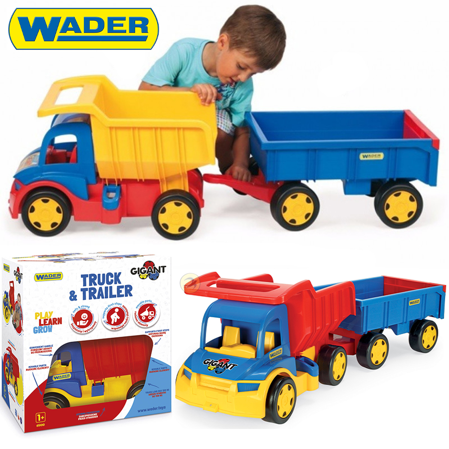 WYWROTKA GIGANT TRUCK Z PRZYCZEPĄ WADER 65100 Rodzaj pojazdu wywrotka
