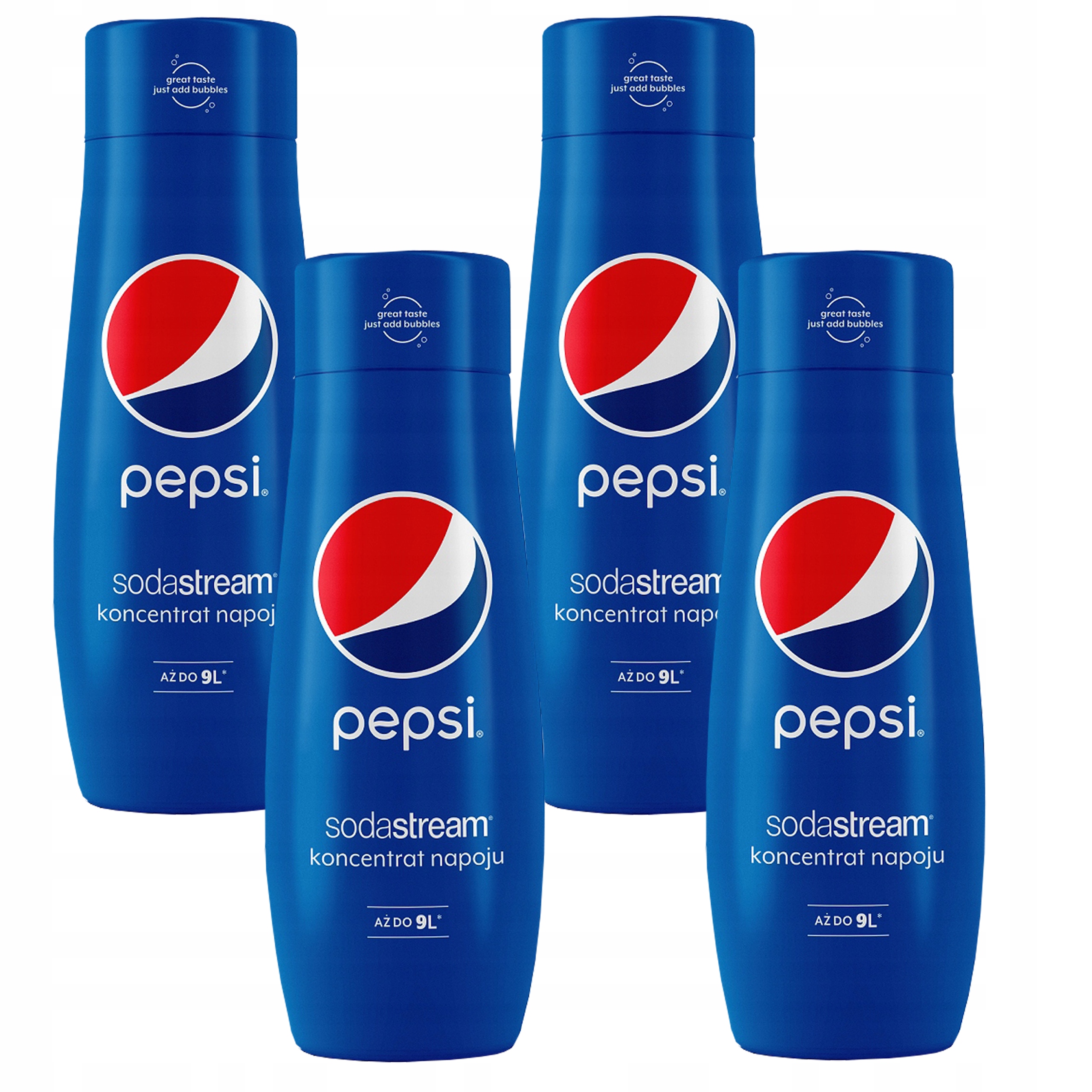

Syrop Pepsi koncentrat SodaStream saturator 4 szt.