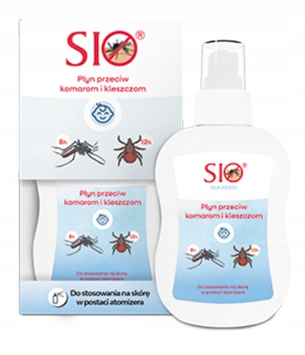 

Sio, płyn przeciw komarom i kleszczom, 100 ml